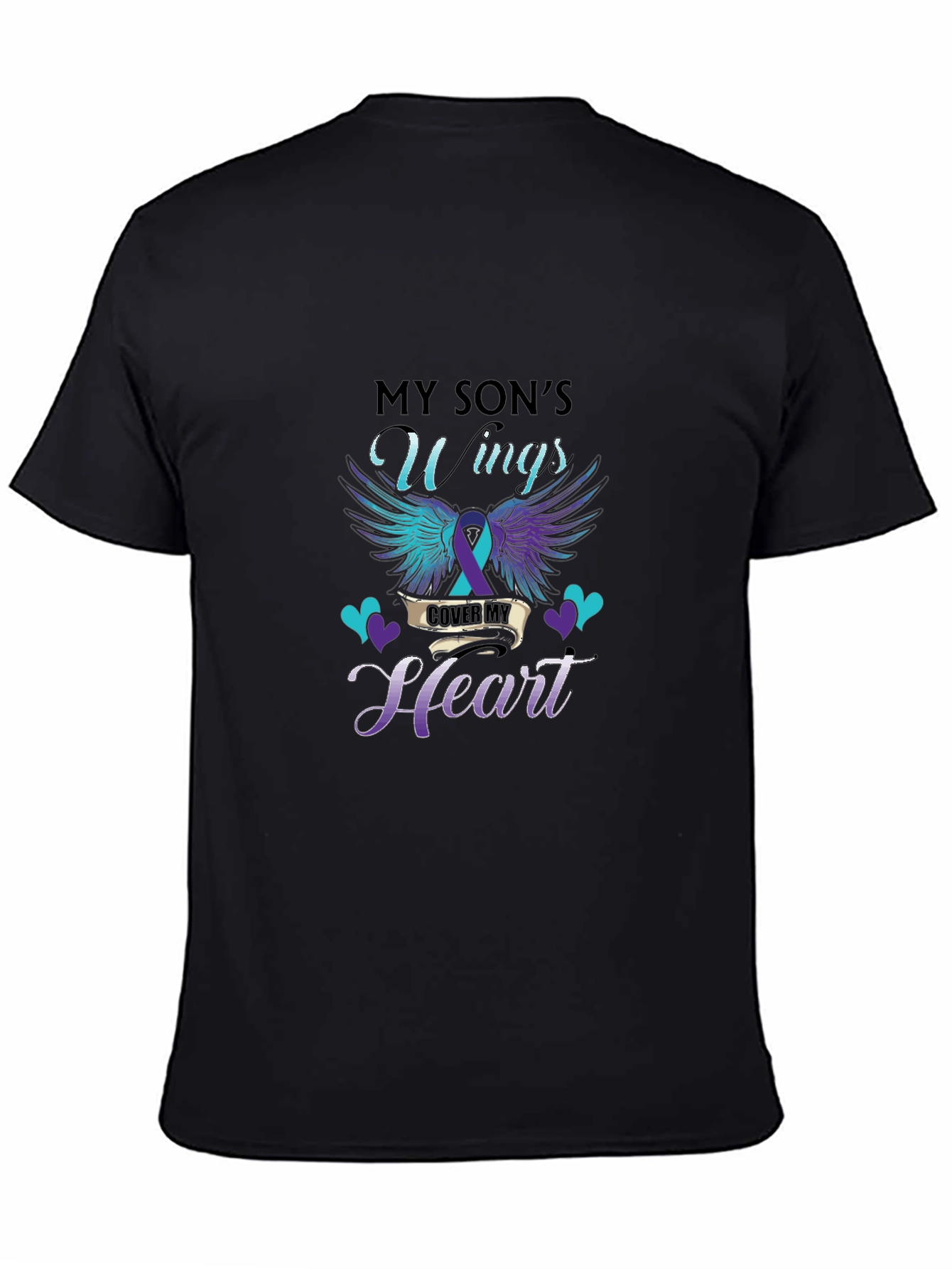 My Sons Wings Heart T-Shirt