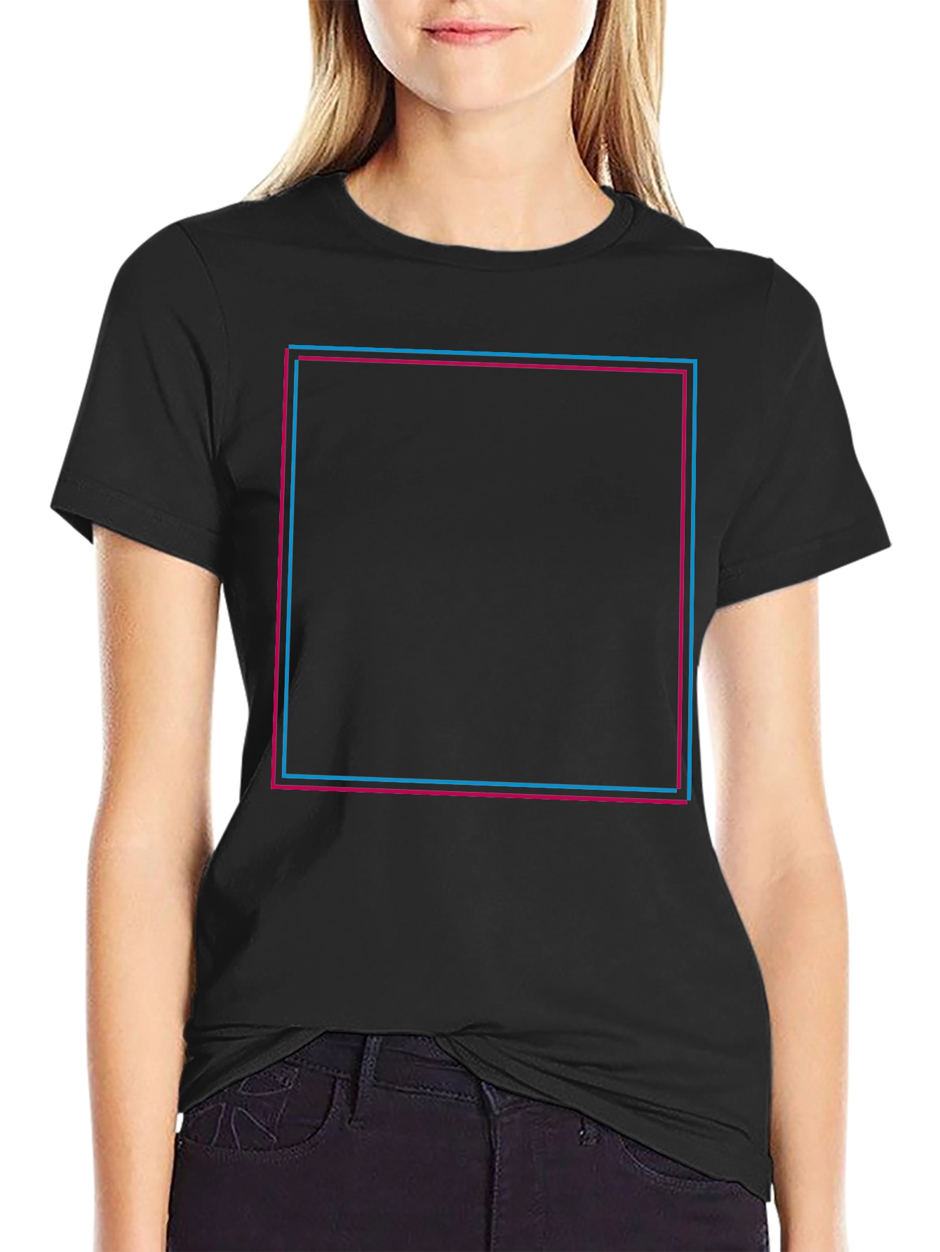 Classic Black Crew Neck T-Shirt