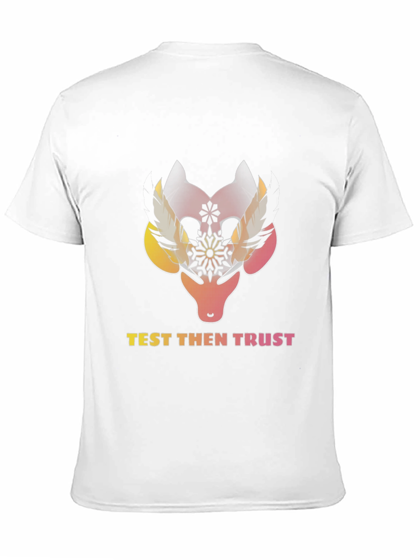 Test Then Trust Graphic Black T-Shirt