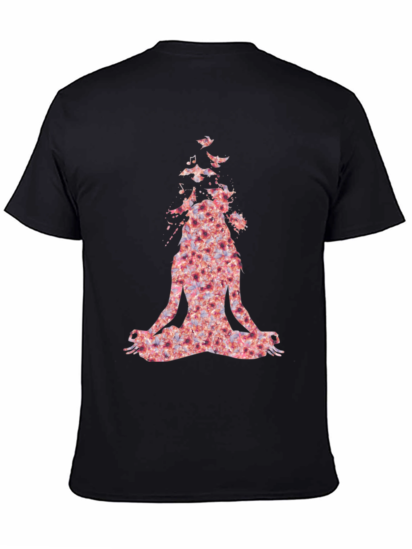 Floral Yoga Meditation T-Shirt
