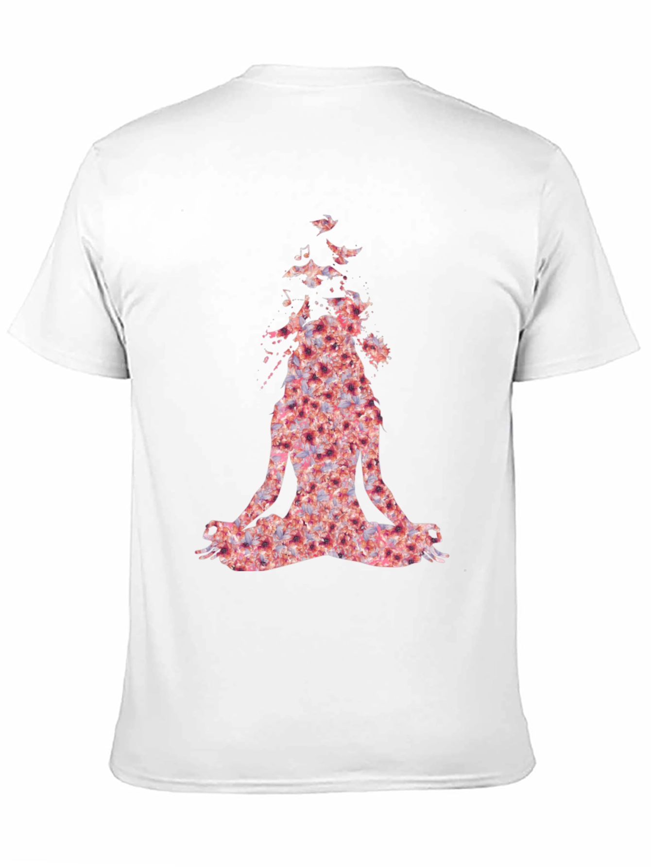 Floral Yoga Meditation T-Shirt
