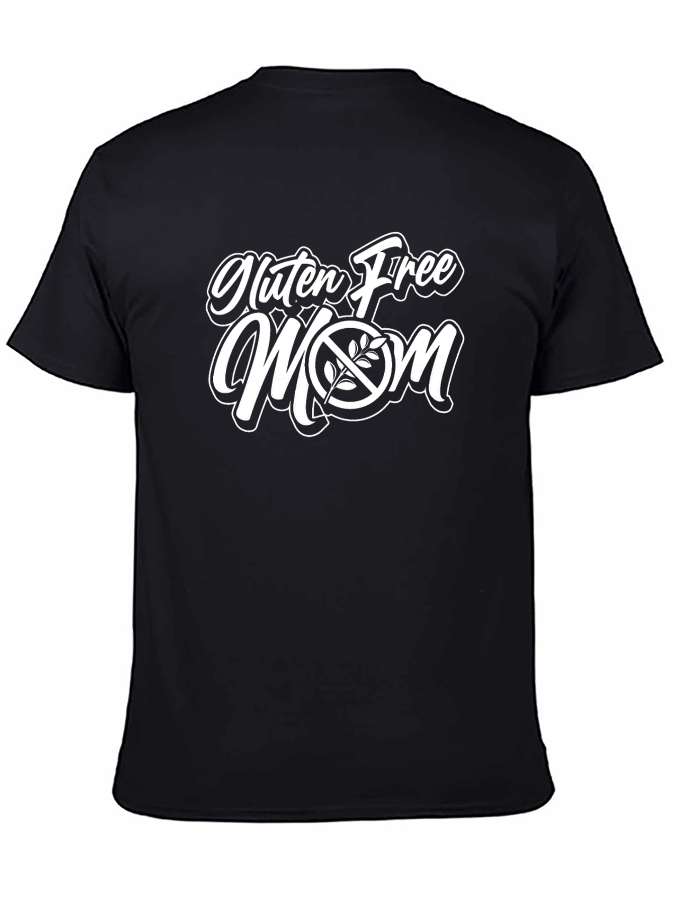 Gluten Free Mom Black T-Shirt