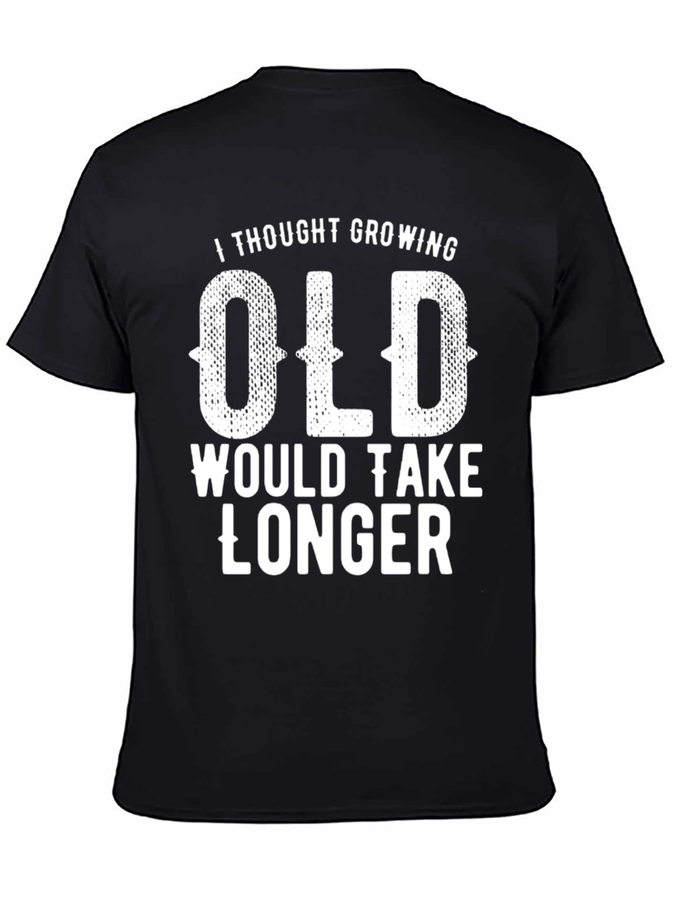 Funny Growing Old Graphic T-Shirt