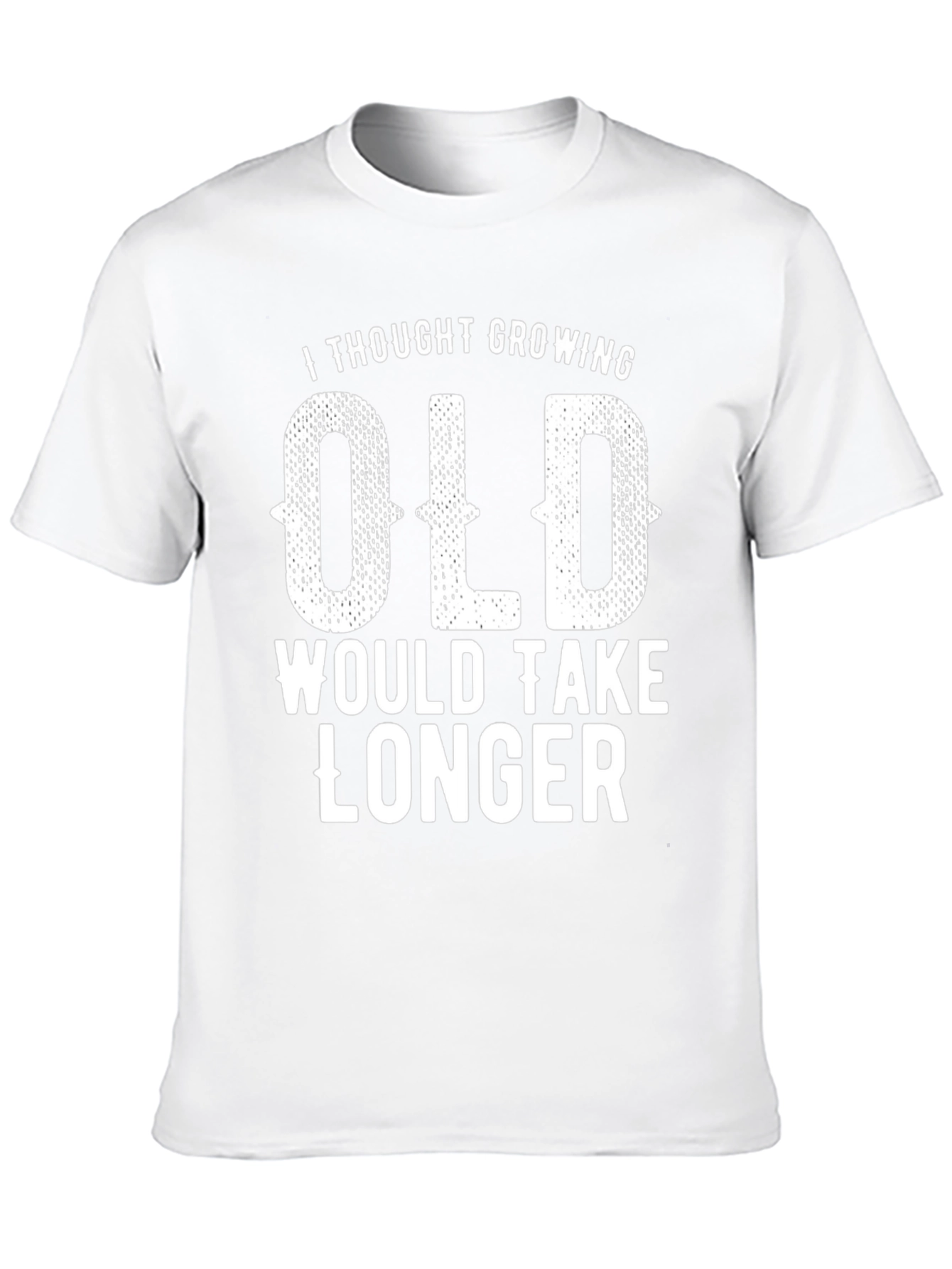 Funny Growing Old Graphic T-Shirt