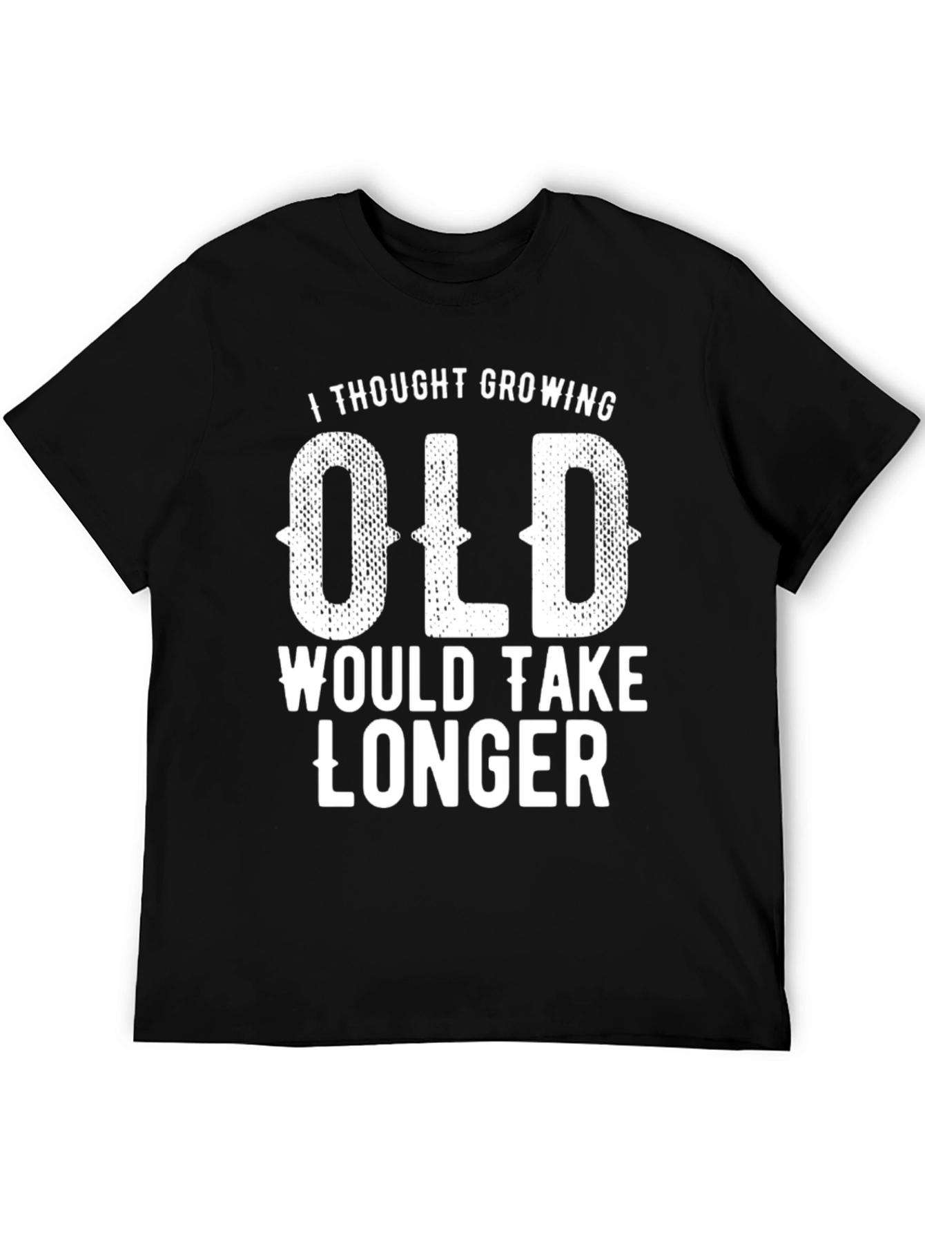 Funny Growing Old Graphic T-Shirt