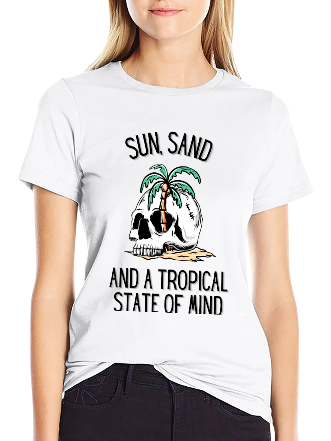 Tropical State of Mind Graphic T-Shirt