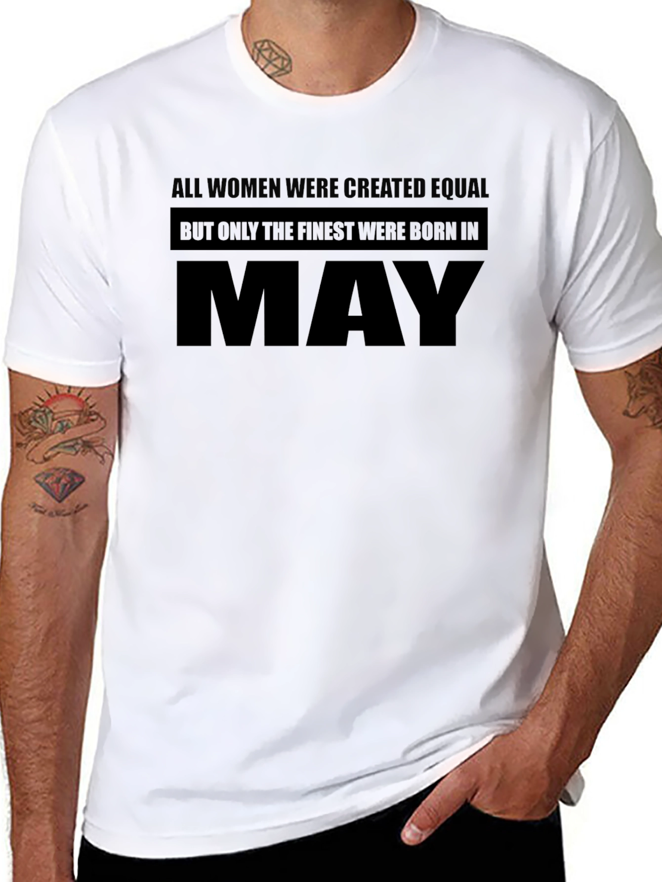 Finest Women Born in May Graphic T-Shirt