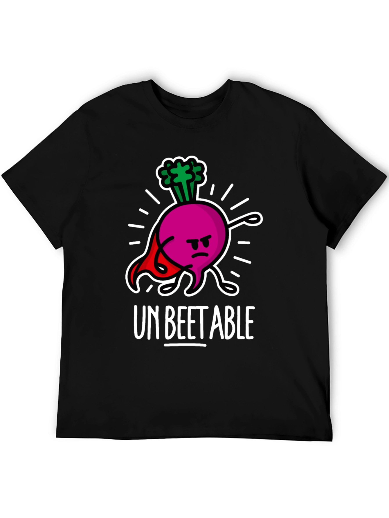 Un-Beetable Humor Tee: Super Beet Graphic T-Shirt