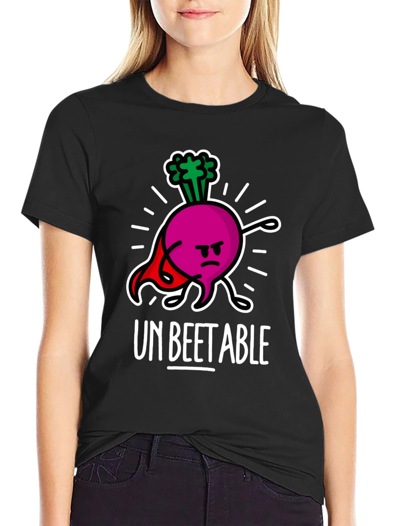 Un-Beetable Humor Tee: Super Beet Graphic T-Shirt