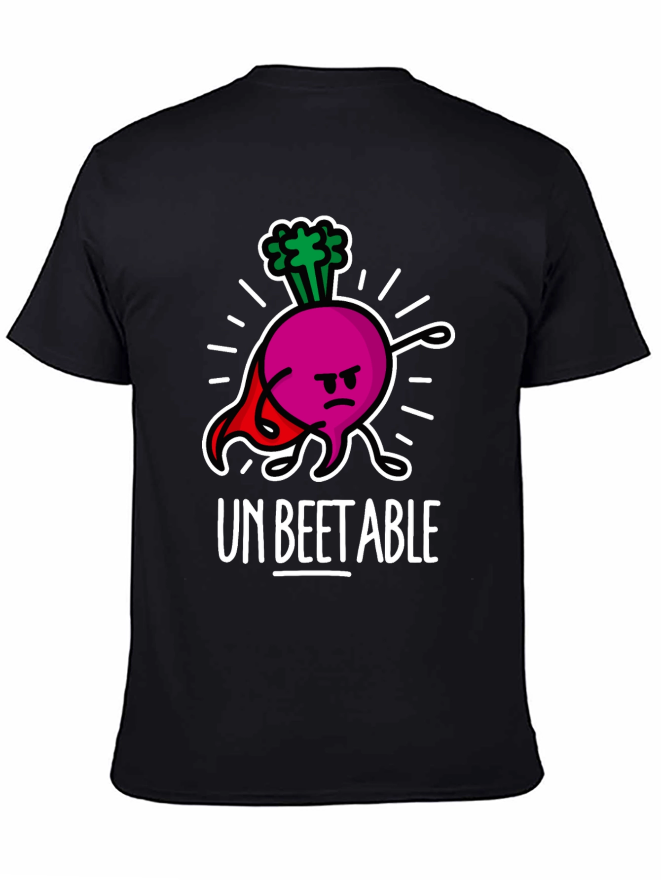 Un-Beetable Humor Tee: Super Beet Graphic T-Shirt