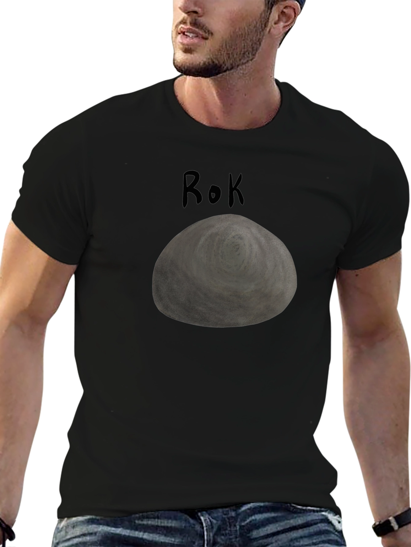 ROK Graphic T-Shirt - Unique Rock Design