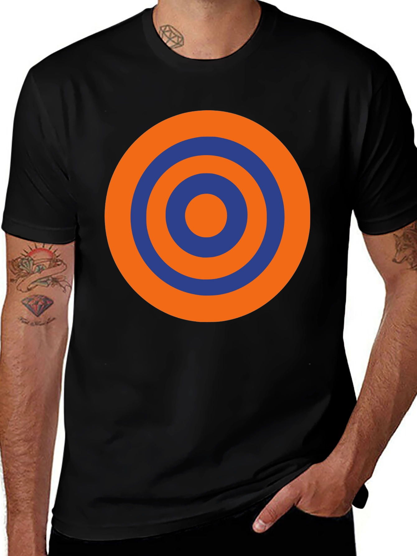 Bullseye Graphic T-Shirt - Casual Cool