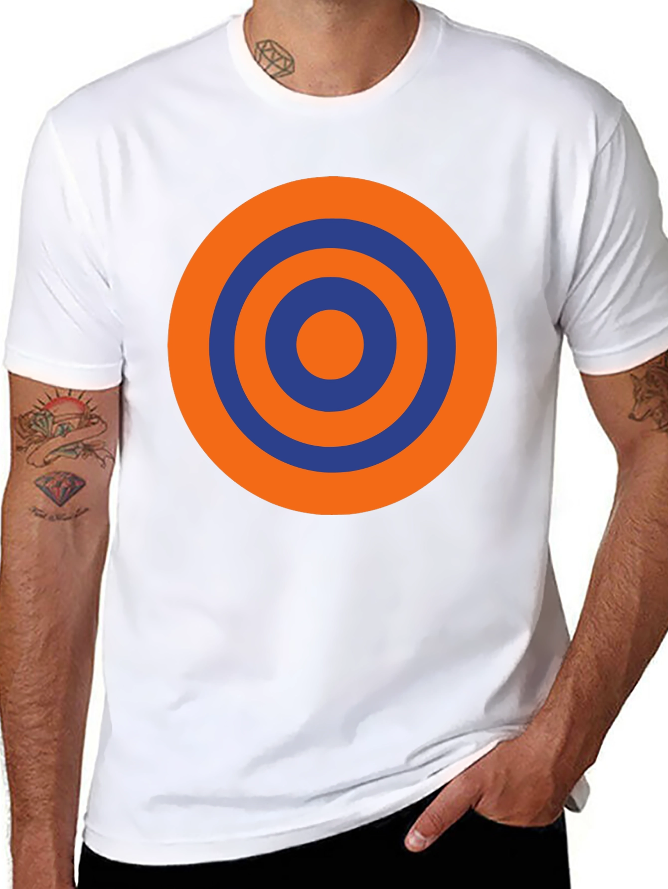 Bullseye Graphic T-Shirt - Casual Cool