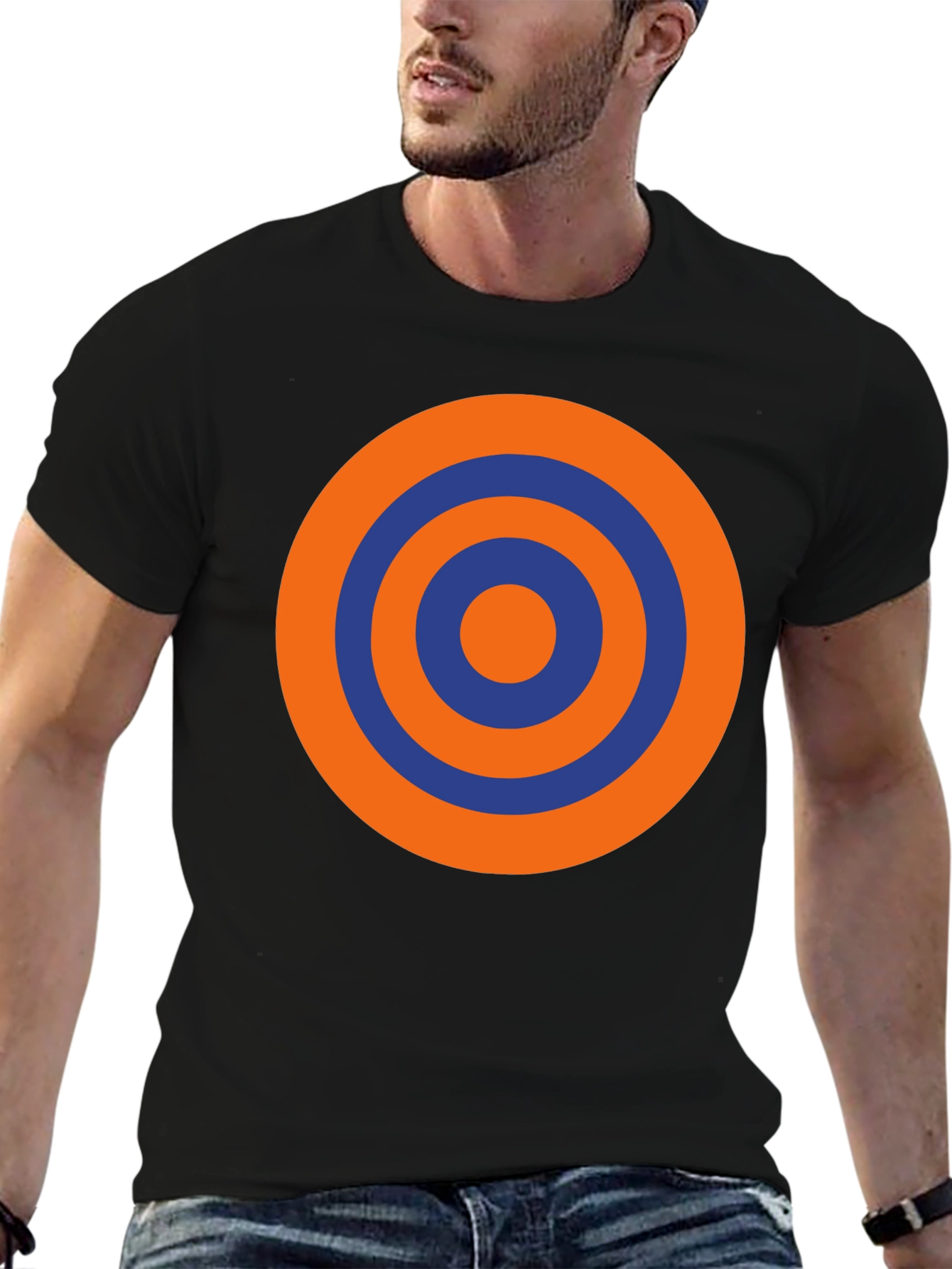Bullseye Graphic T-Shirt - Casual Cool