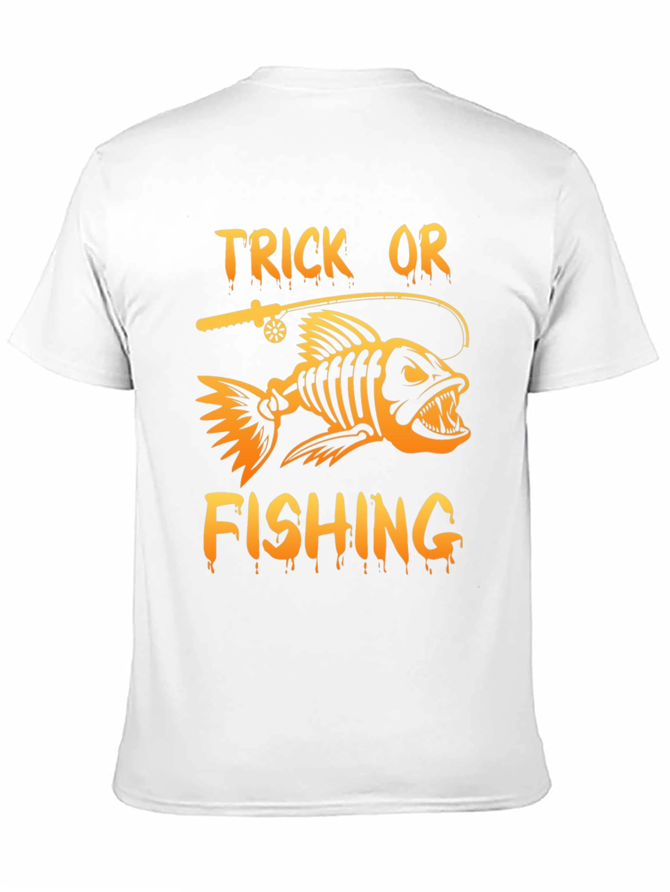 Trick Or Fishing Halloween T-Shirt