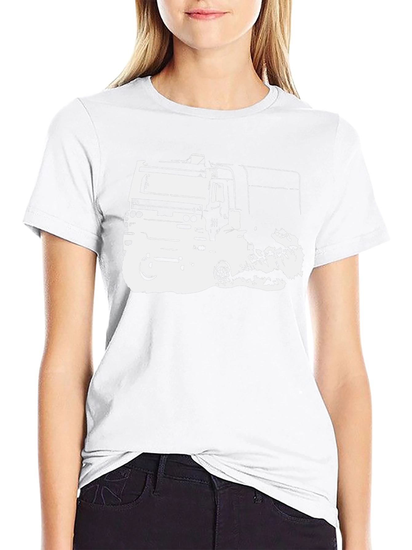 Truck Graphic Tee - Black