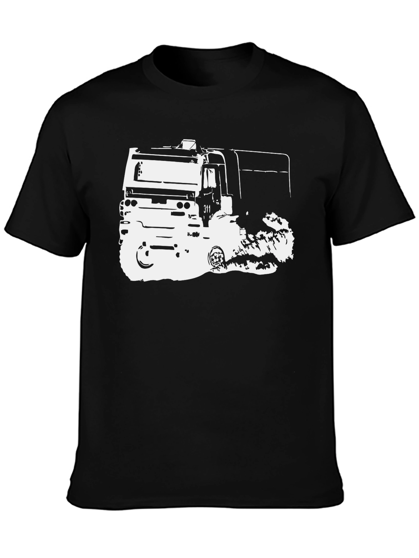 Truck Graphic Tee - Black