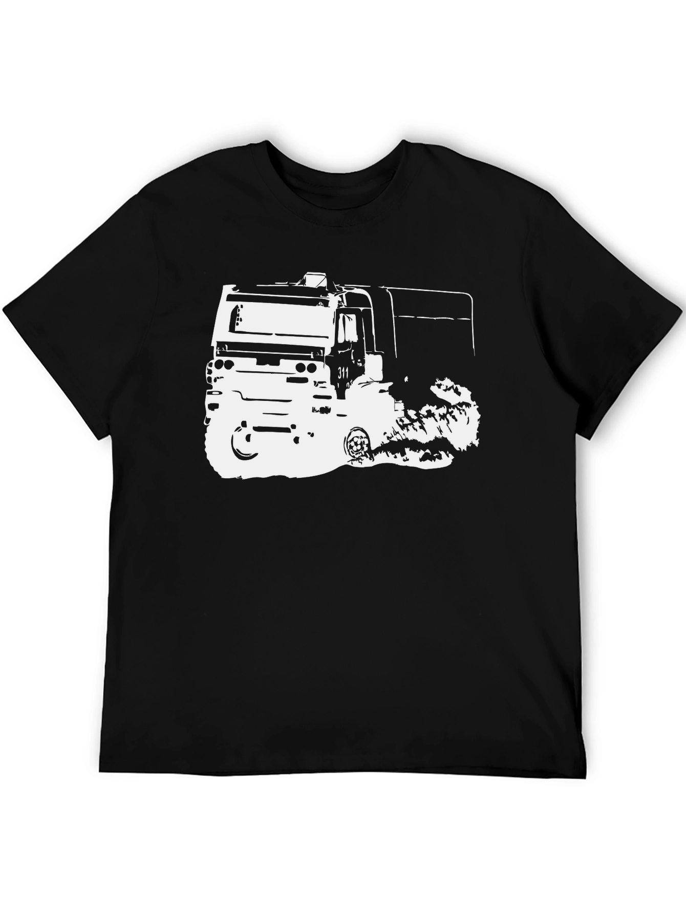 Truck Graphic Tee - Black