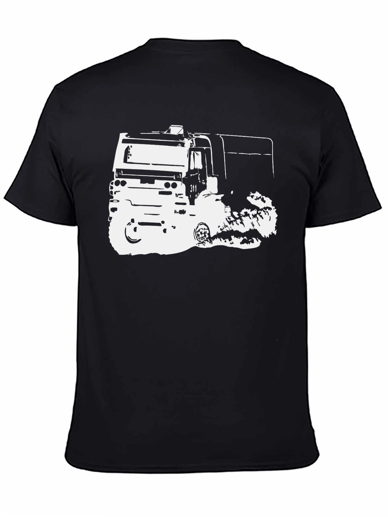 Truck Graphic Tee - Black