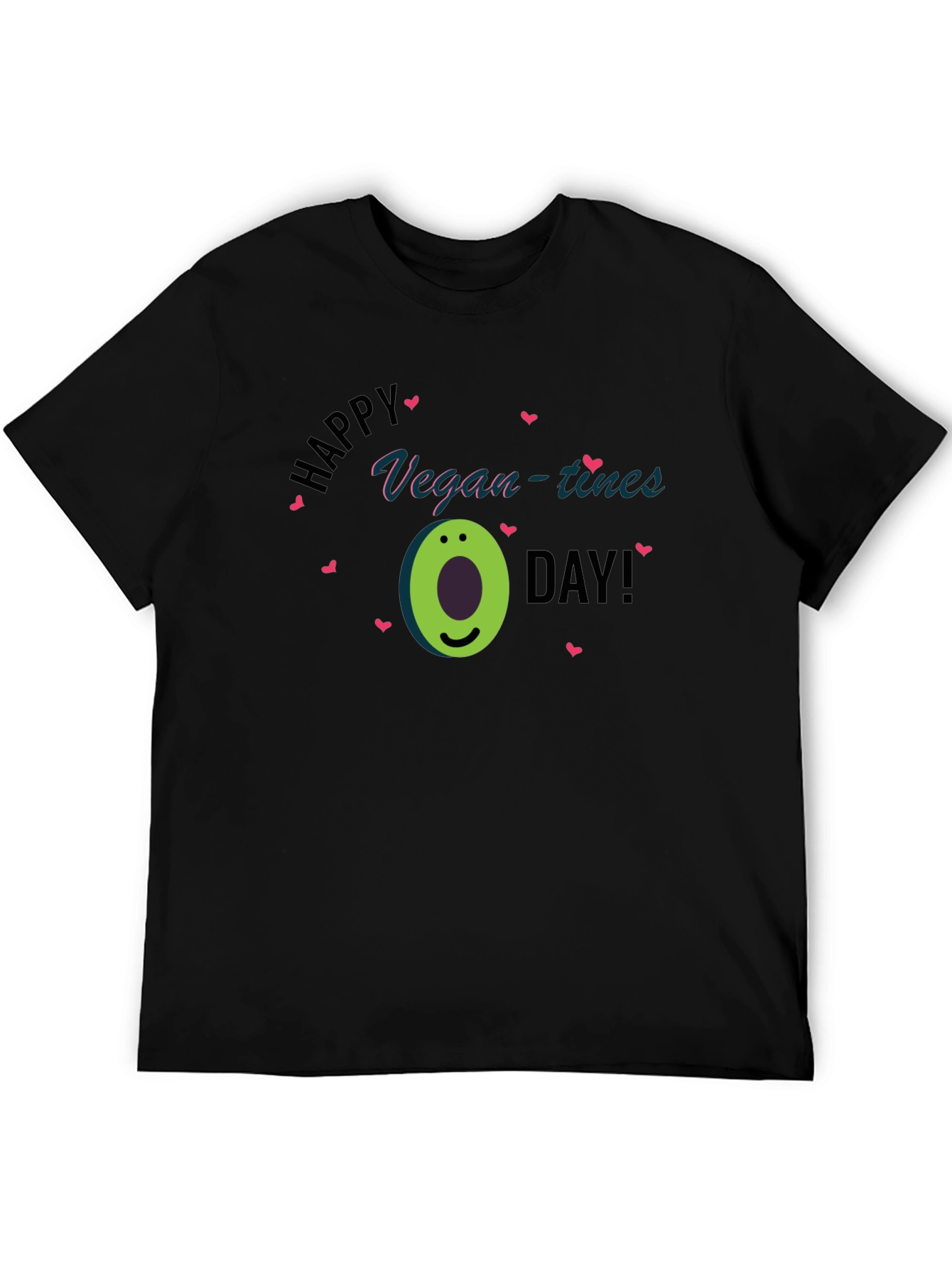 Vegan-tines Day T-Shirt - Avocado Graphic Tee