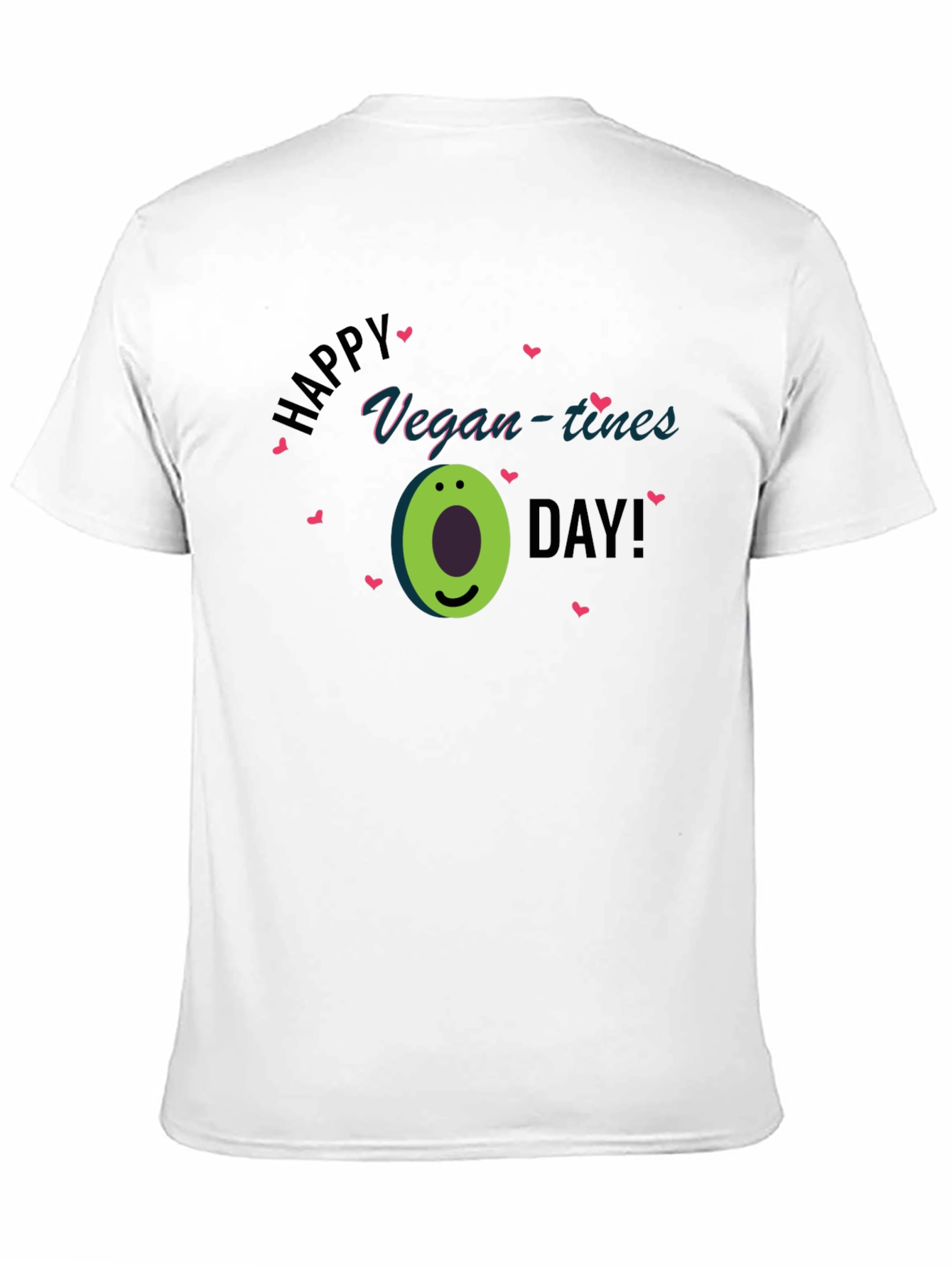 Vegan-tines Day T-Shirt - Avocado Graphic Tee