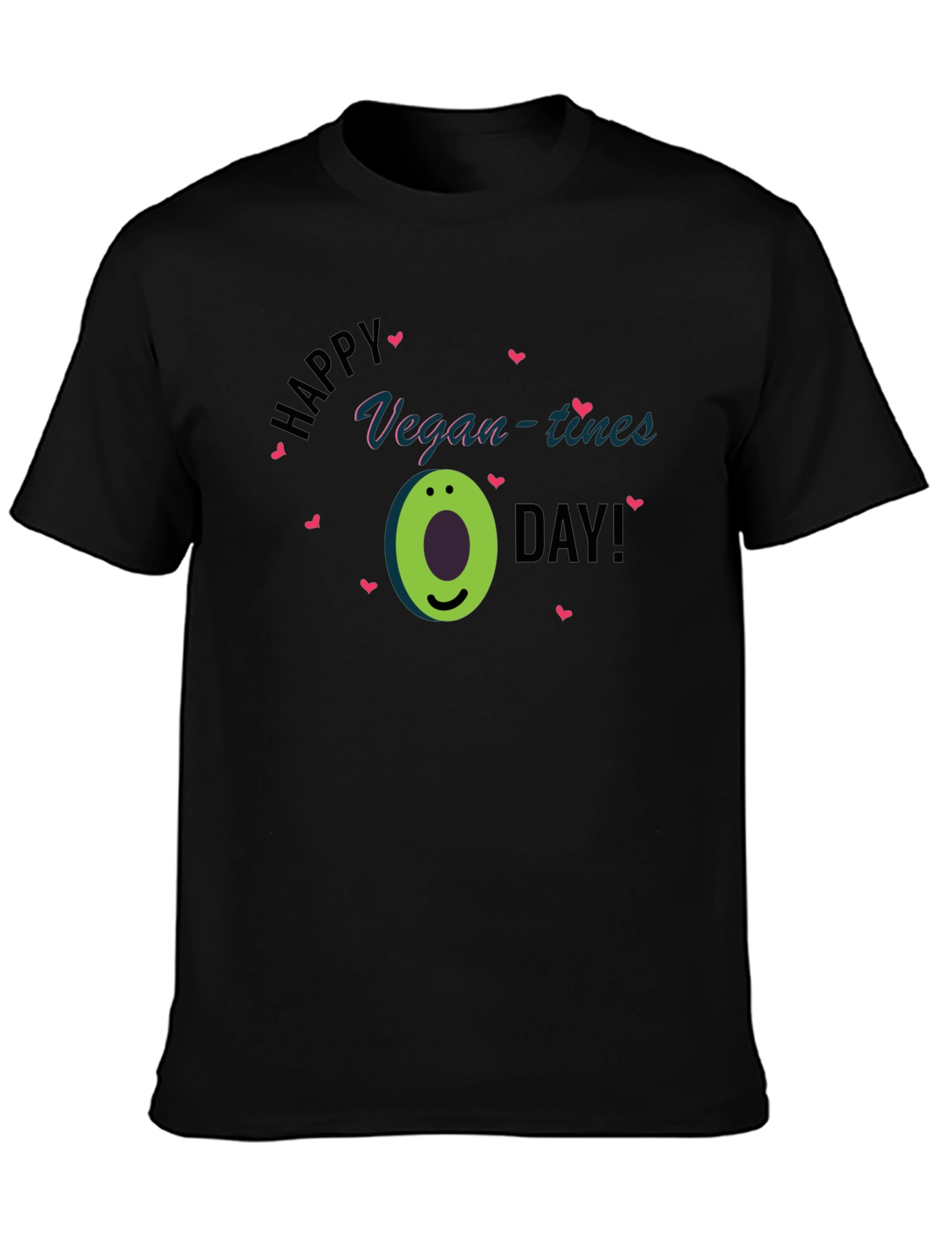 Vegan-tines Day T-Shirt - Avocado Graphic Tee