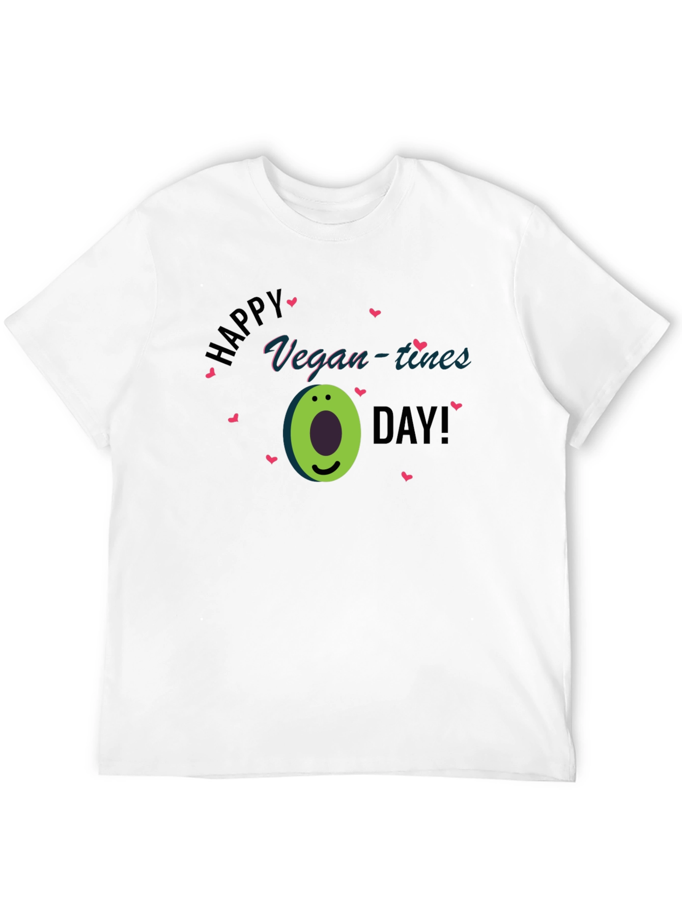 Vegan-tines Day T-Shirt - Avocado Graphic Tee