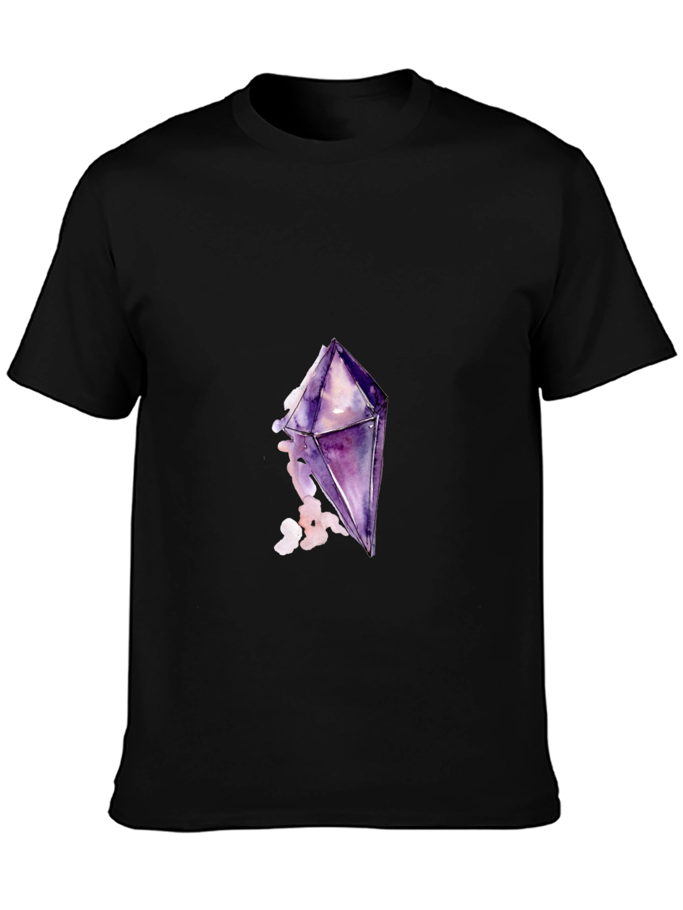 Crystal Graphic Black T-Shirt