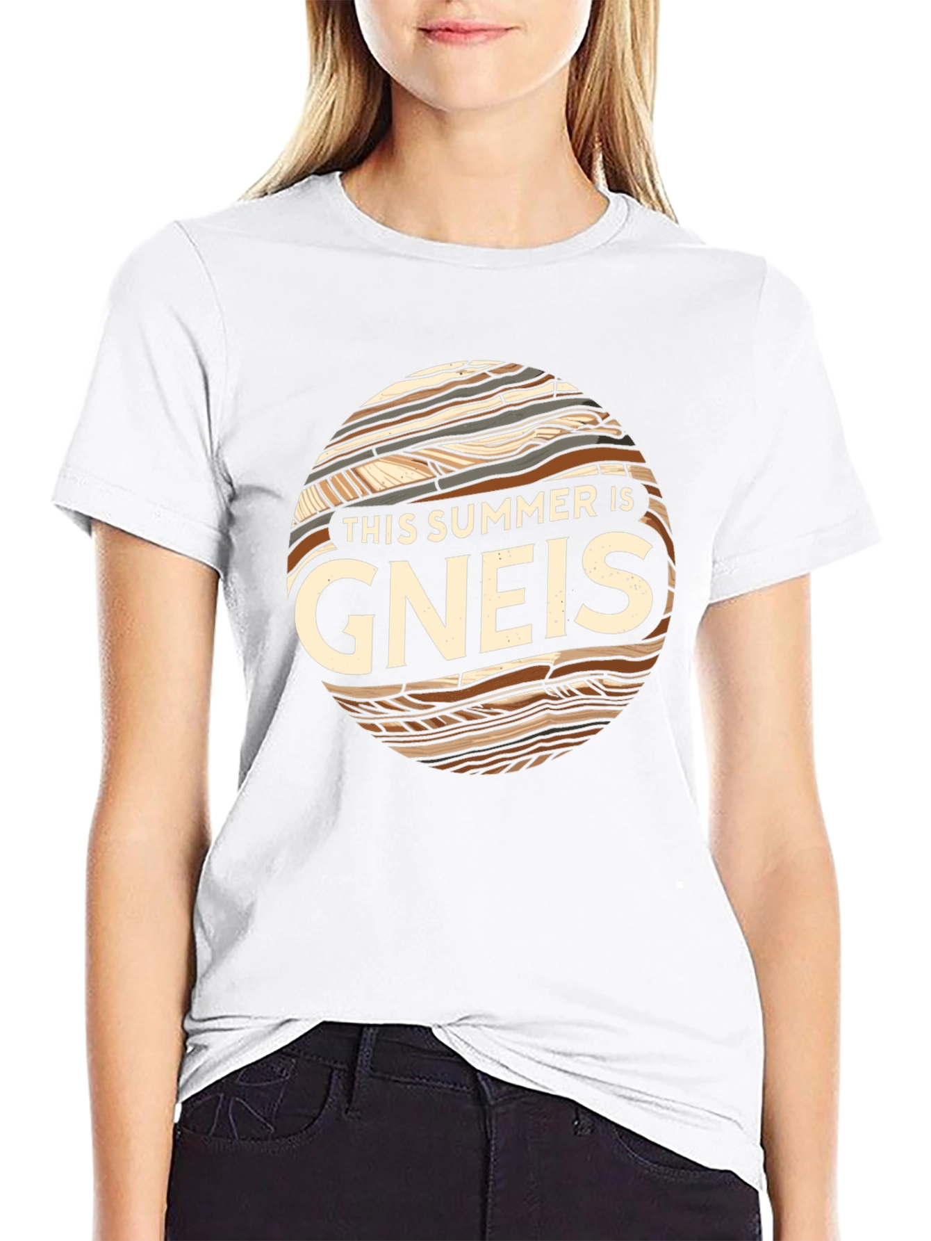This Summer Is Gneiss Funny Geology T-Shirt