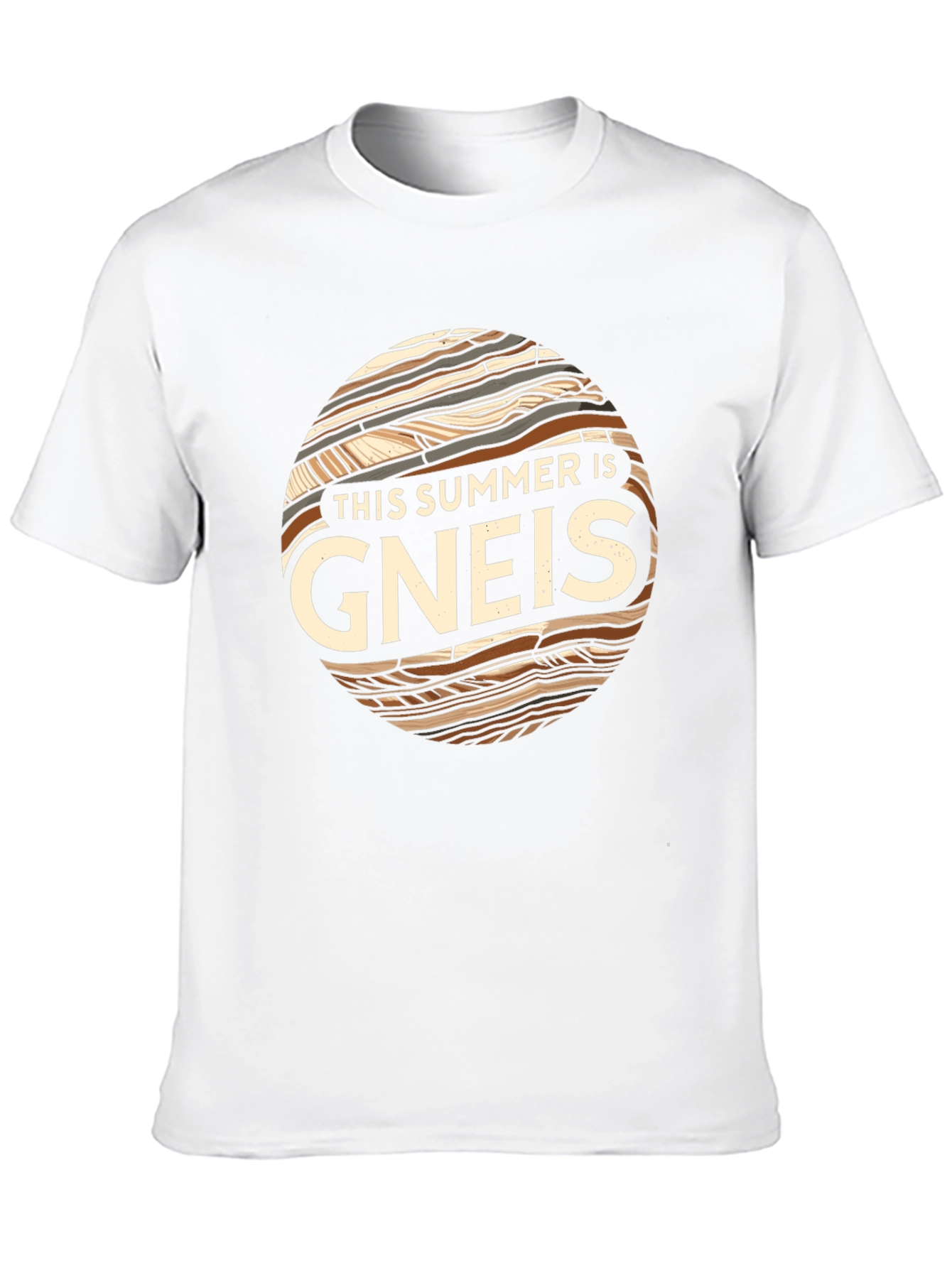 This Summer Is Gneiss Funny Geology T-Shirt