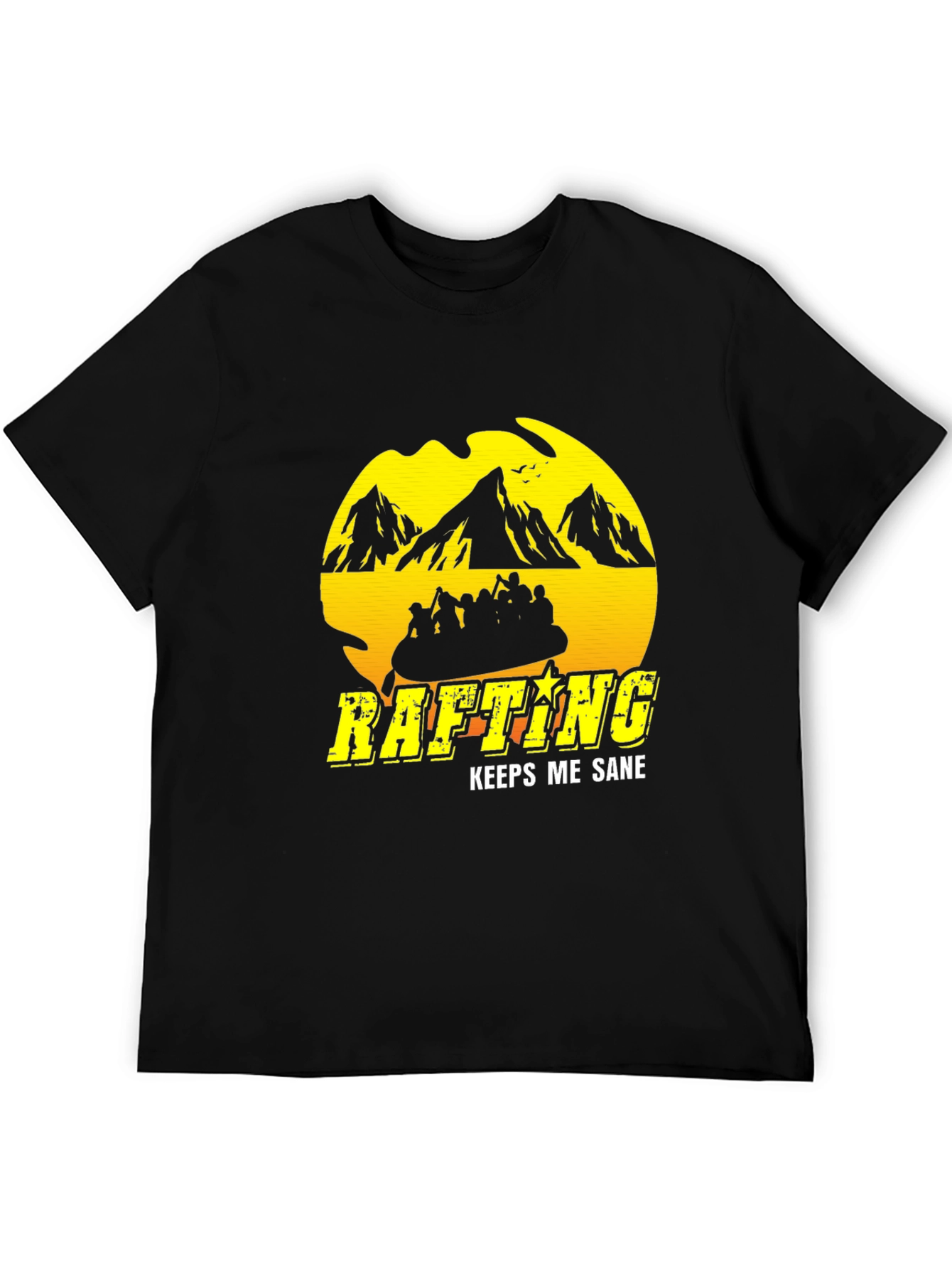 Rafting Keeps Me Sane Graphic Tee
