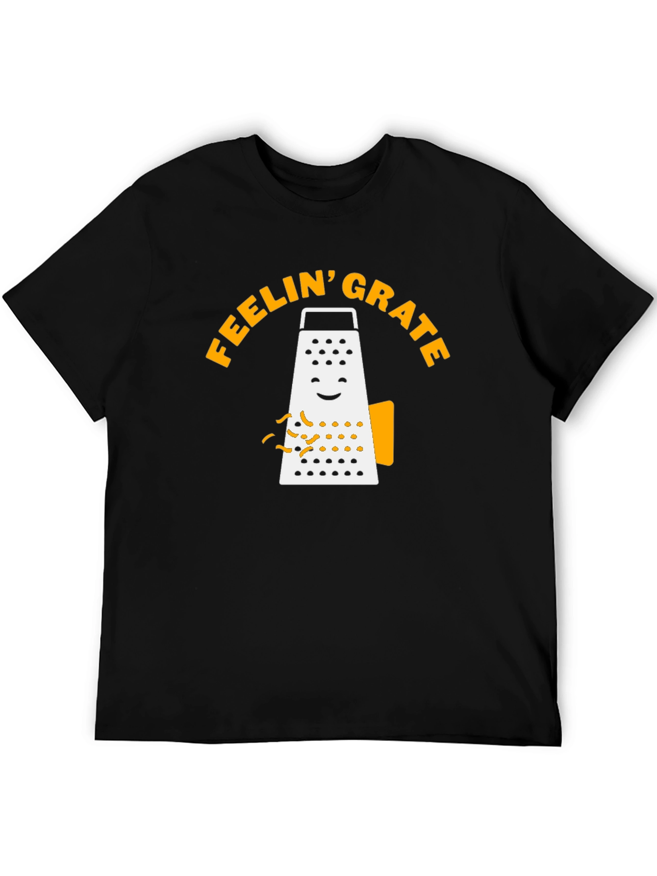 Feelin Grate T-Shirt - Funny Cheese Grater Graphic Tee