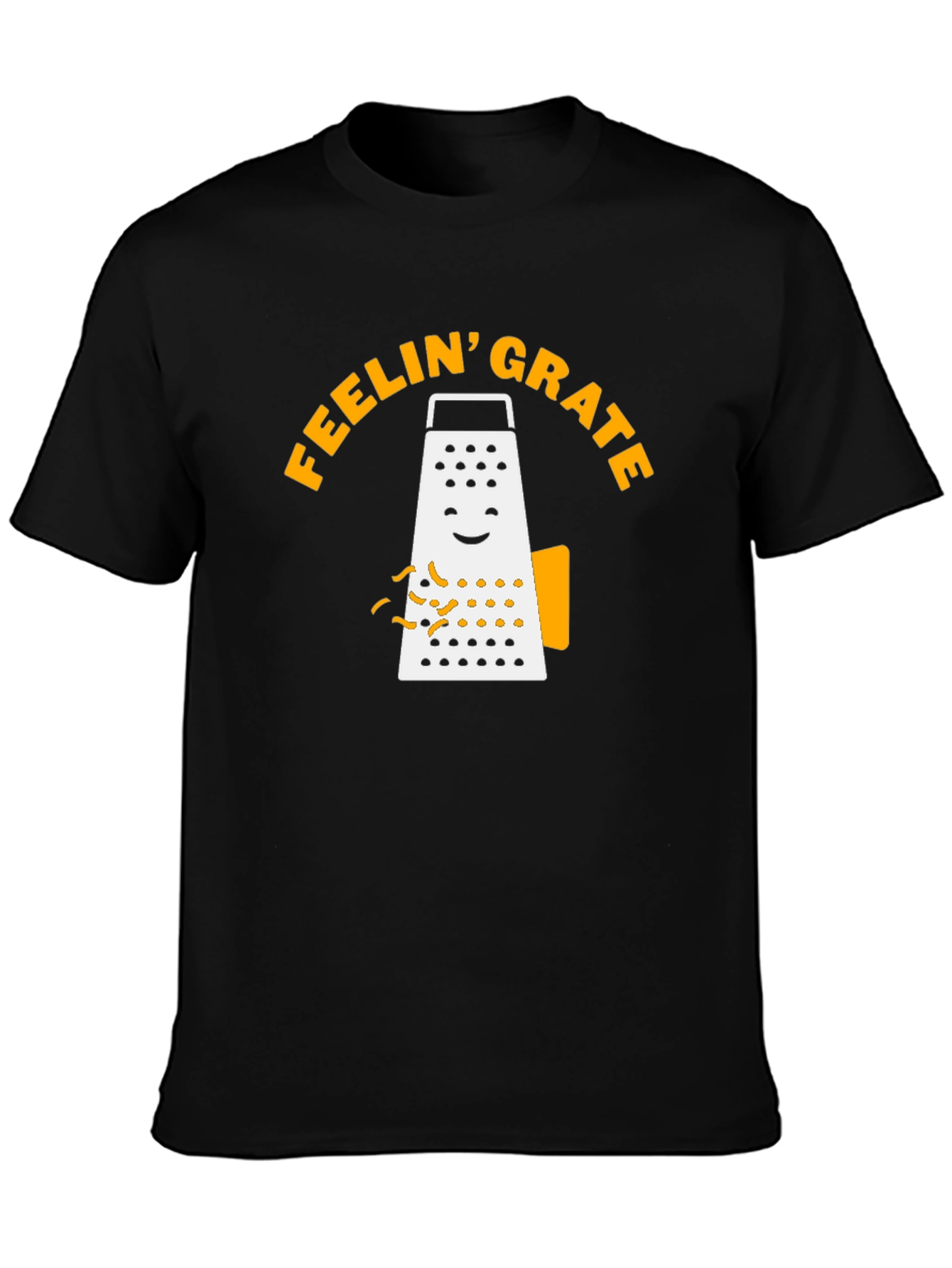 Feelin Grate T-Shirt - Funny Cheese Grater Graphic Tee