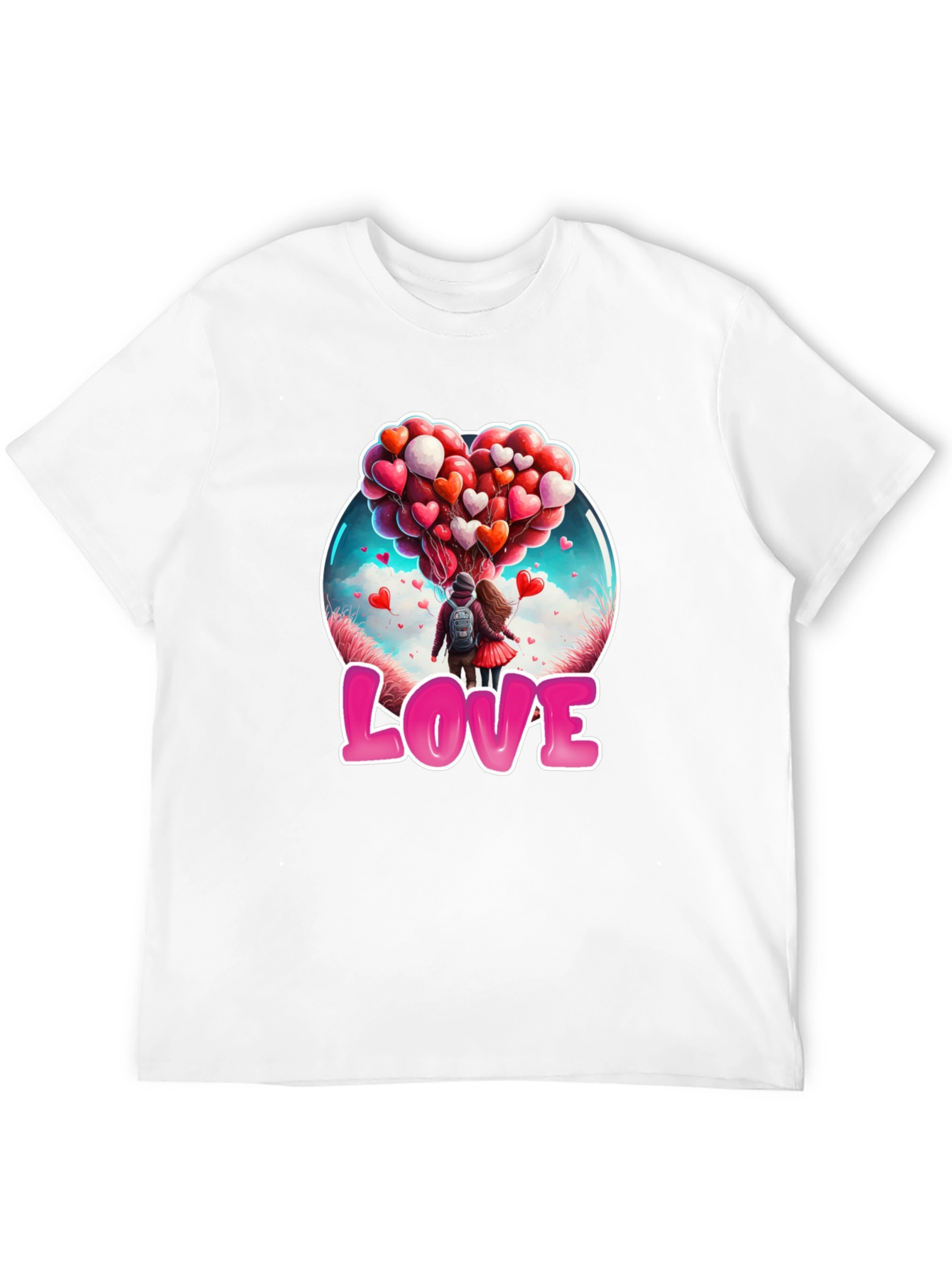 Valentines Day Love Graphic T-Shirt