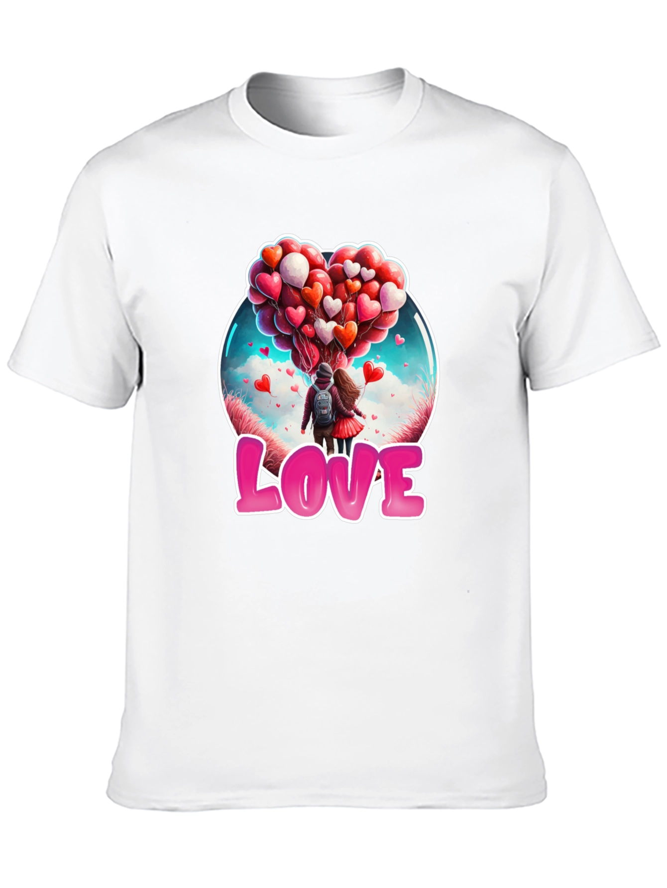 Valentines Day Love Graphic T-Shirt