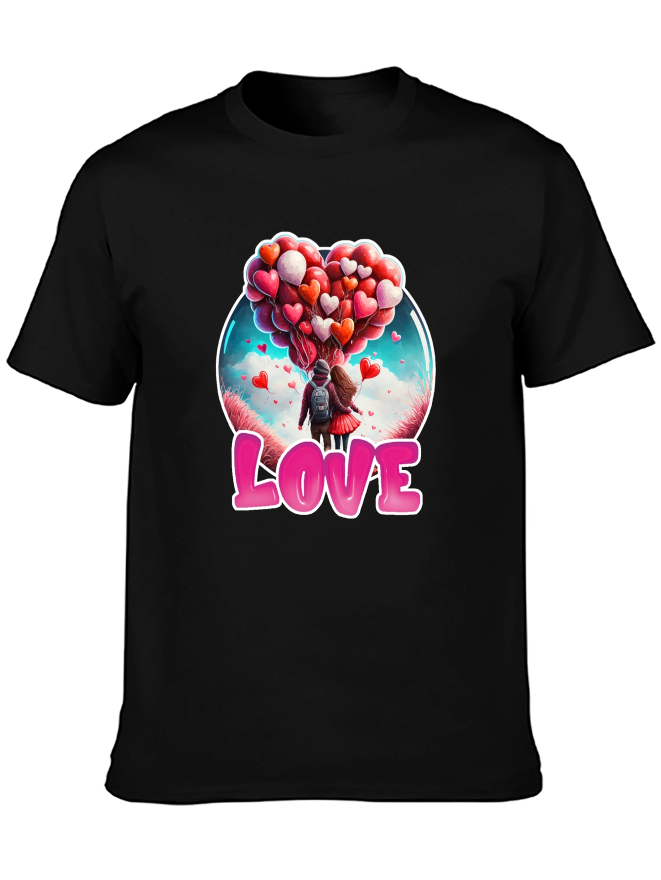 Valentines Day Love Graphic T-Shirt