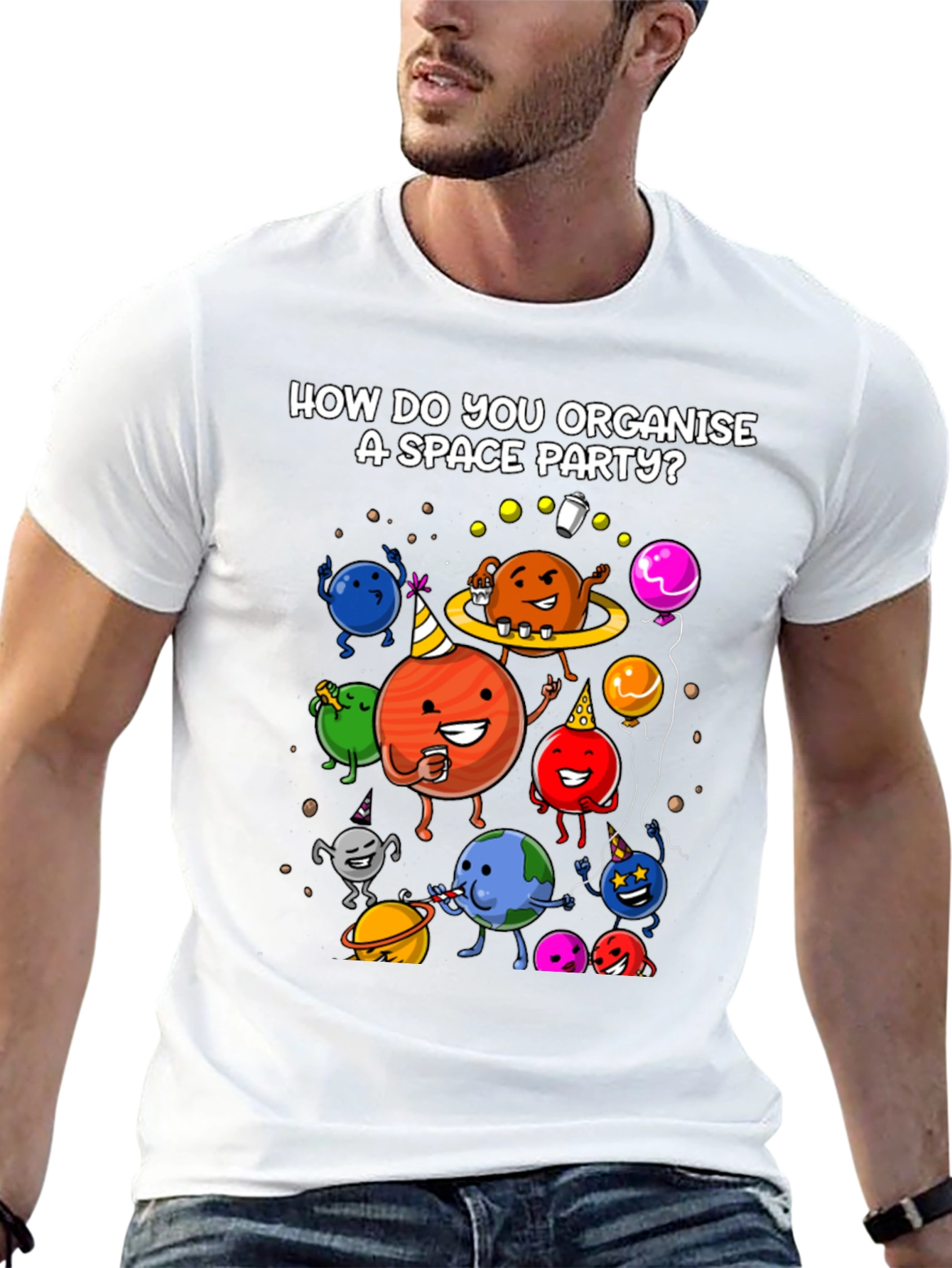 Space Party T-Shirt: How to Organise?