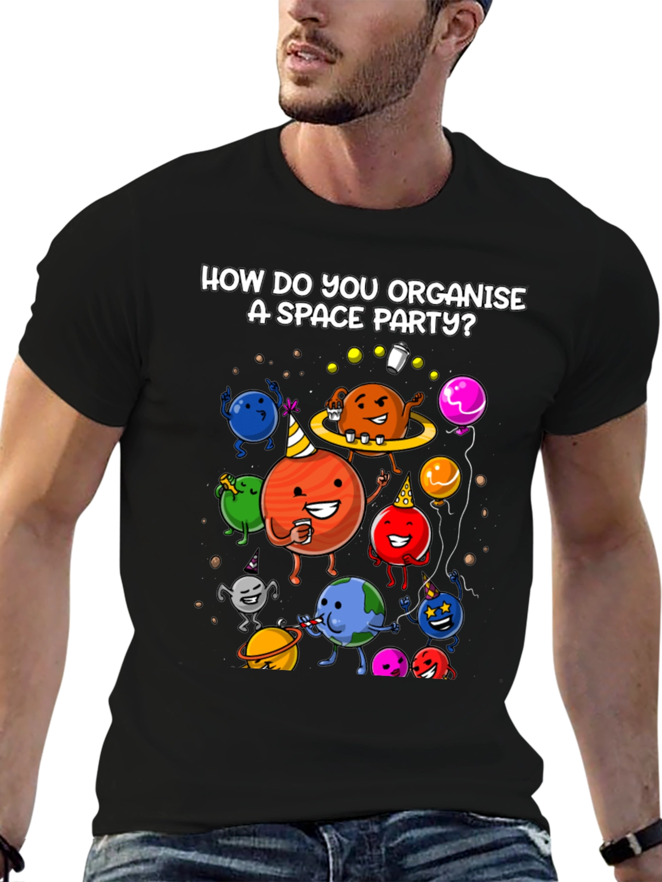 Space Party T-Shirt: How to Organise?