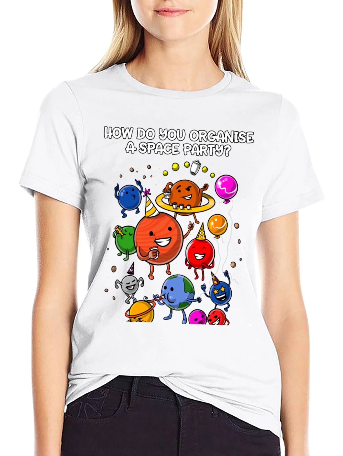 Space Party T-Shirt: How to Organise?