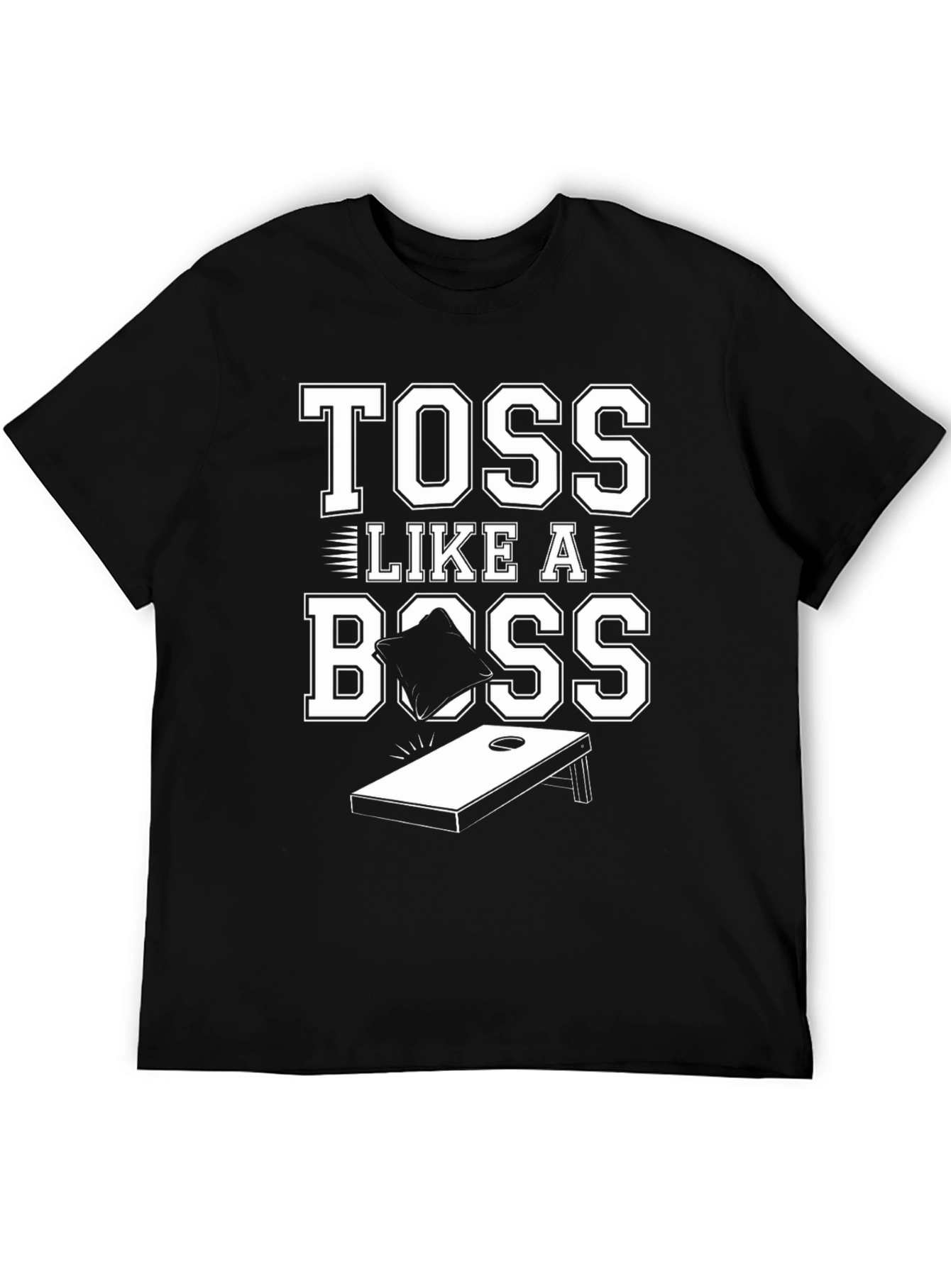 Toss Like A Boss Cornhole T-Shirt
