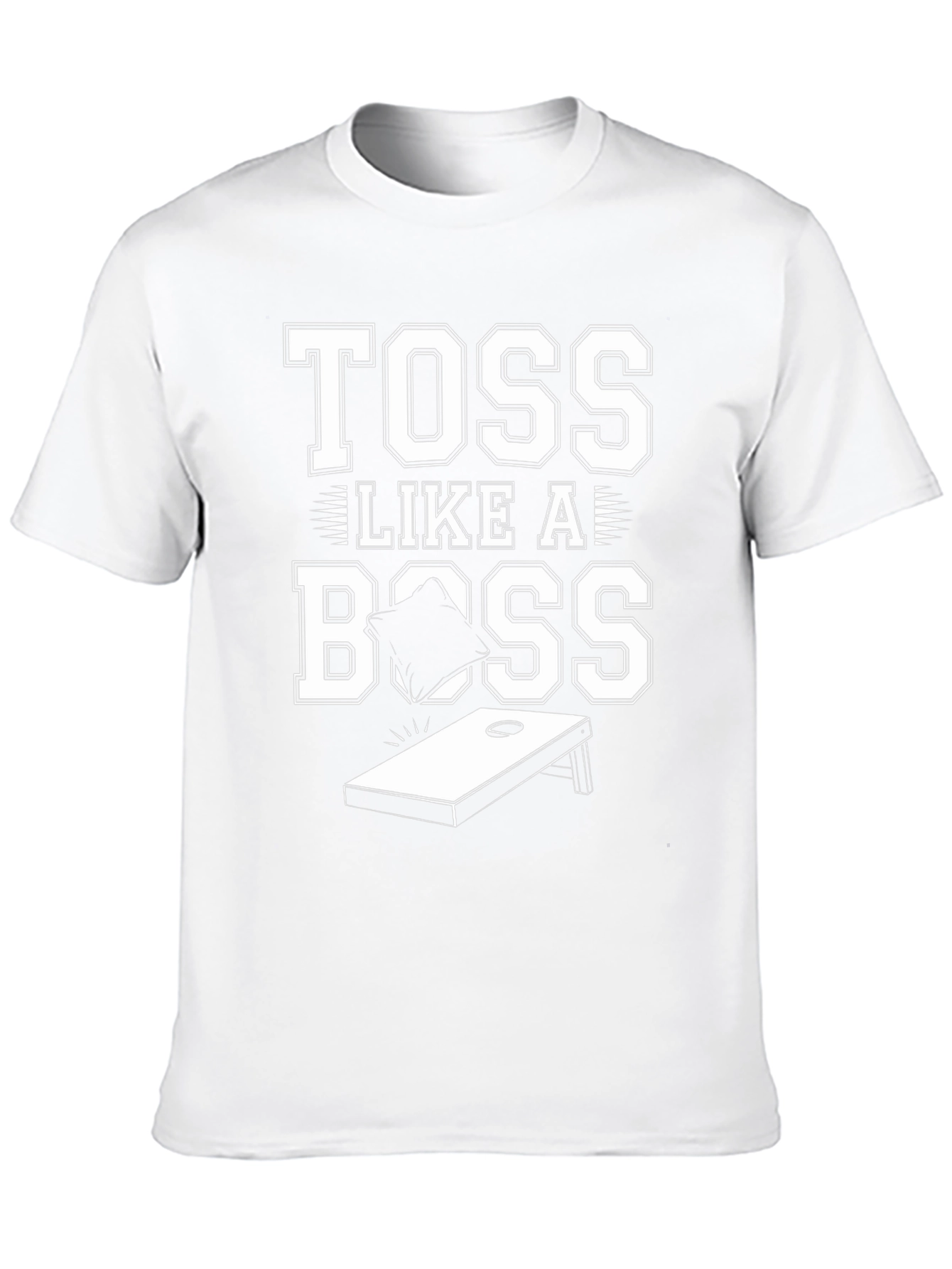 Toss Like A Boss Cornhole T-Shirt