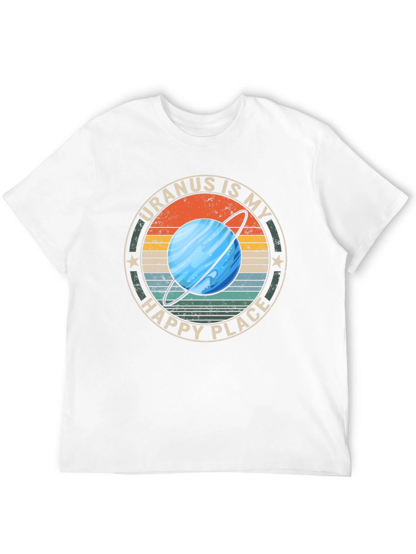 Uranus is My Happy Place Graphic T-Shirt