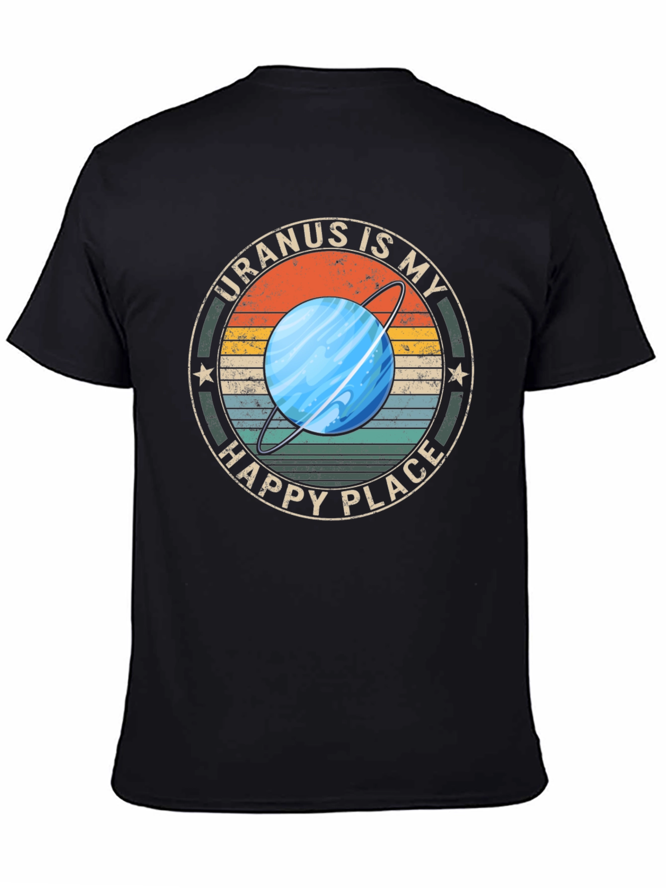 Uranus is My Happy Place Graphic T-Shirt