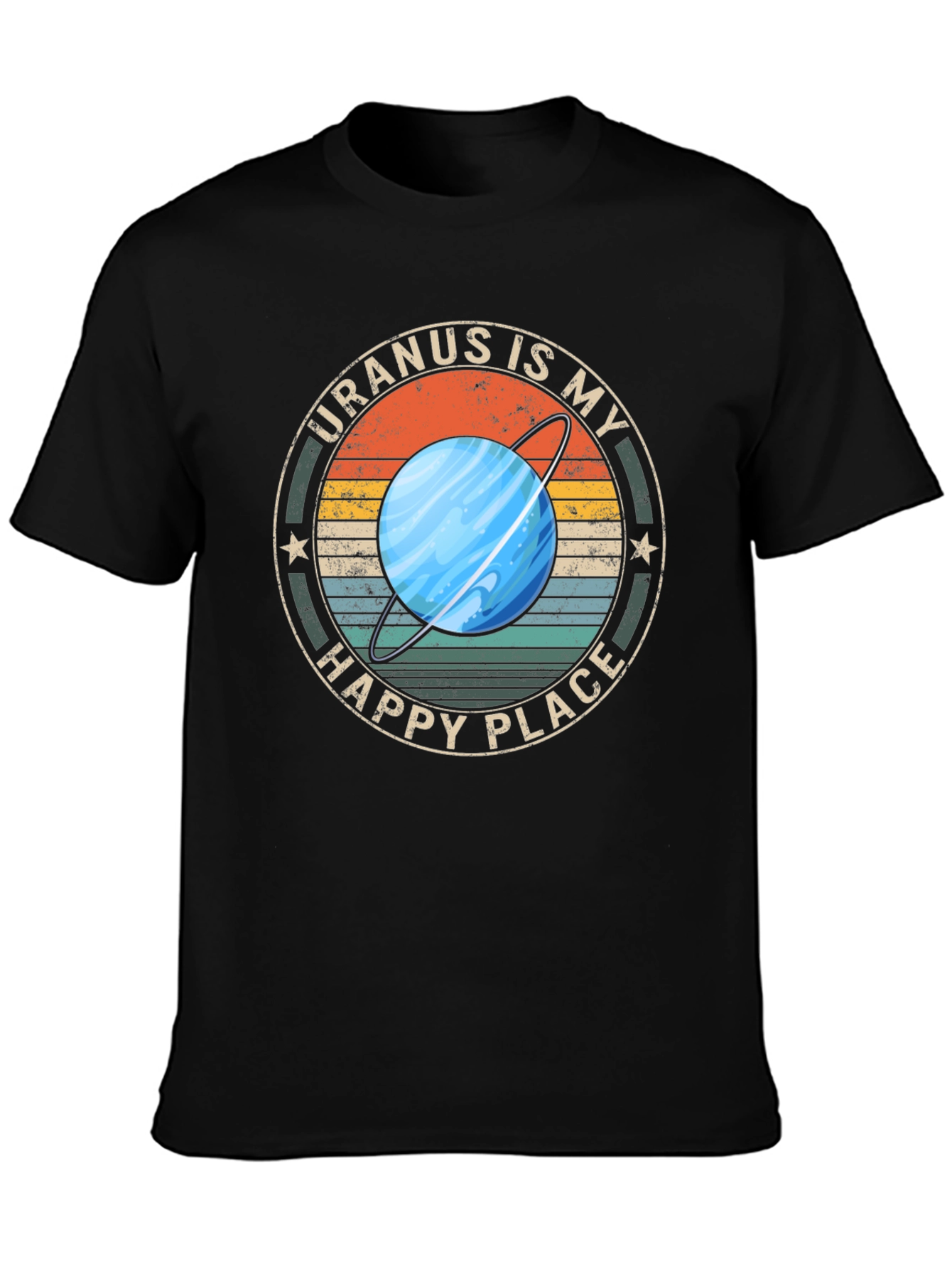 Uranus is My Happy Place Graphic T-Shirt