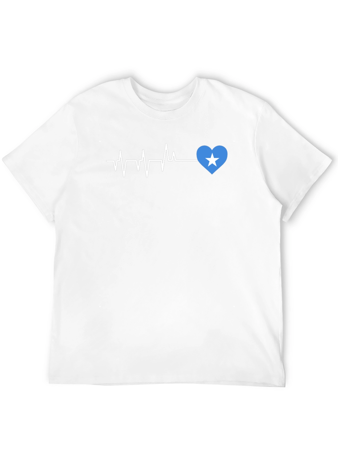 Heartbeat T-Shirt - Love Somalia Design