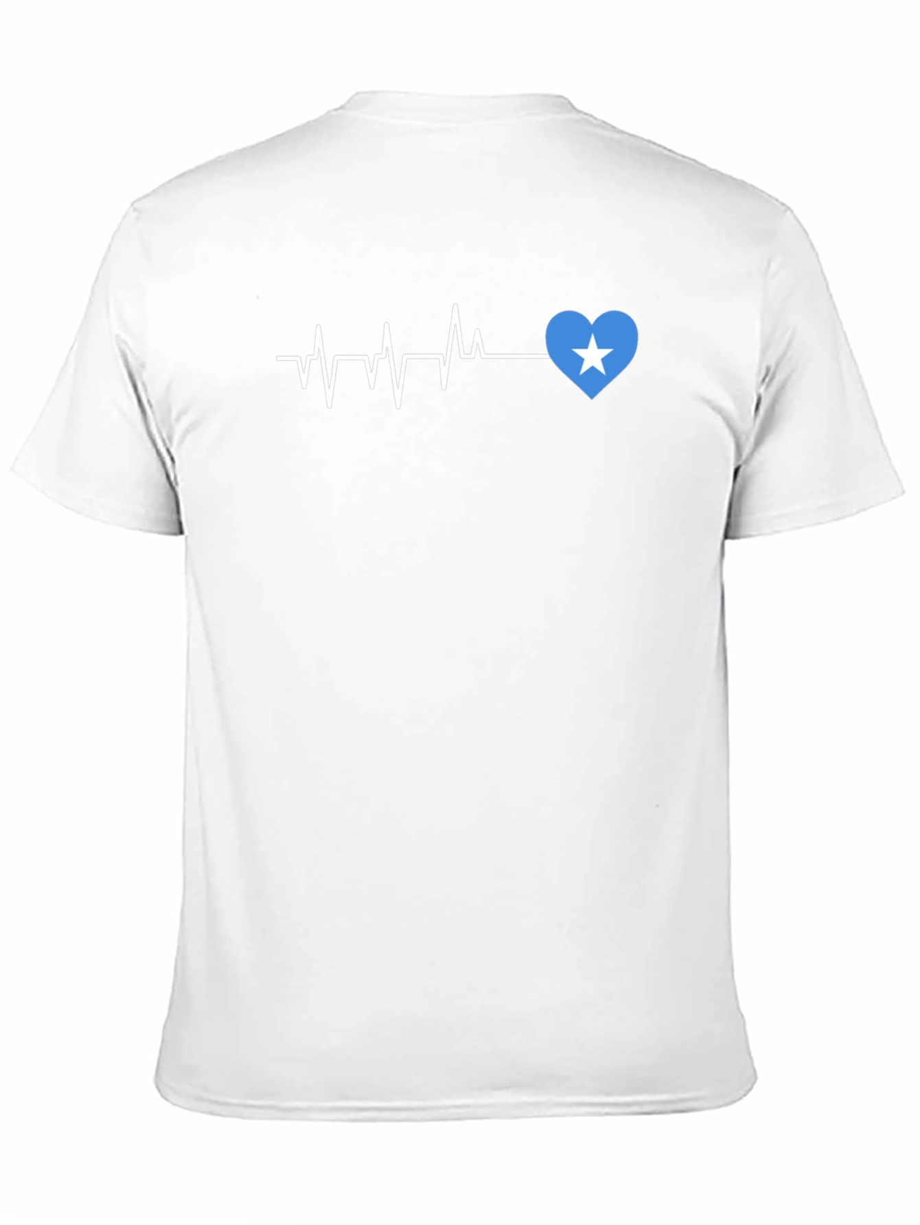 Heartbeat T-Shirt - Love Somalia Design