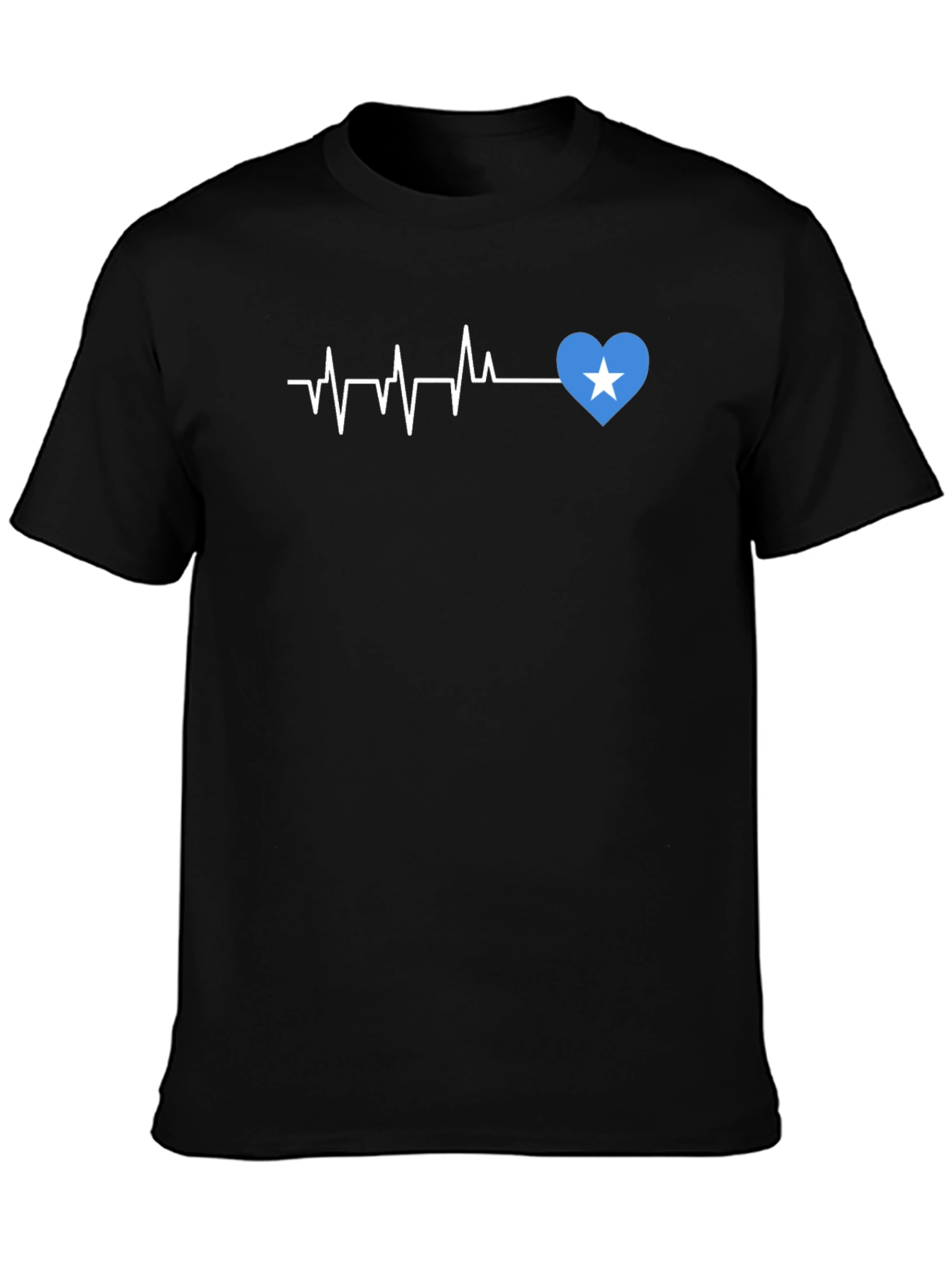 Heartbeat T-Shirt - Love Somalia Design
