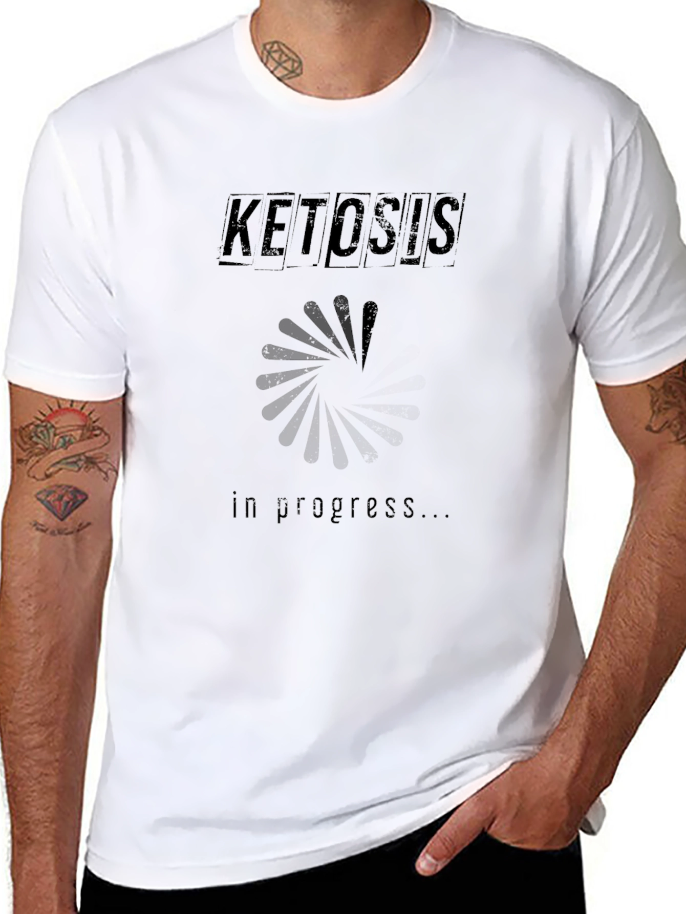 Ketosis in Progress Graphic Tee