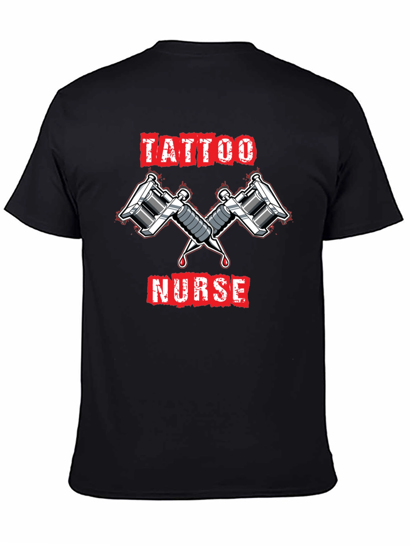 Tattoo Nurse Graphic T-Shirt - Cool Ink Design