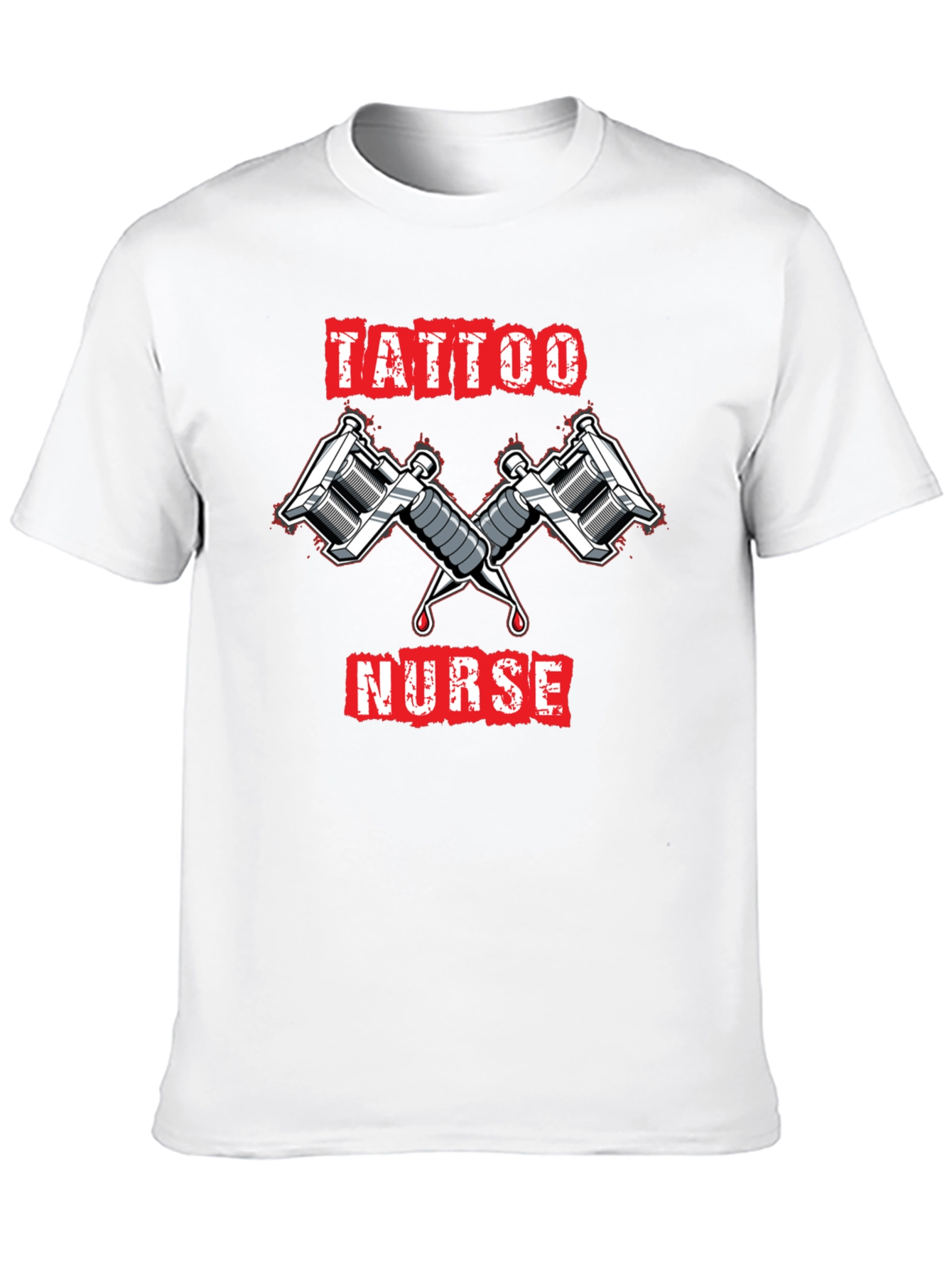 Tattoo Nurse Graphic T-Shirt - Cool Ink Design